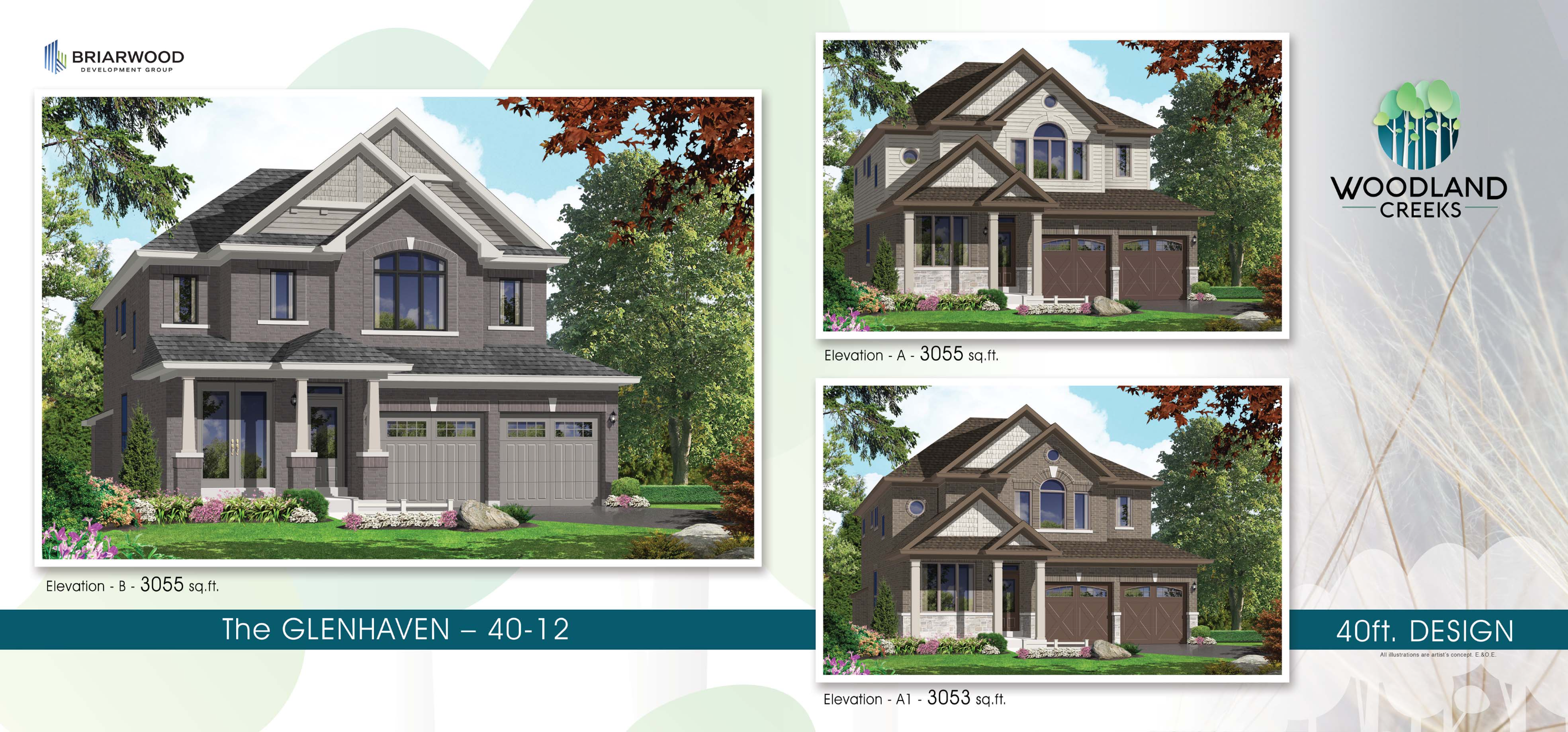The Glenhaven - Elev. B floor plan