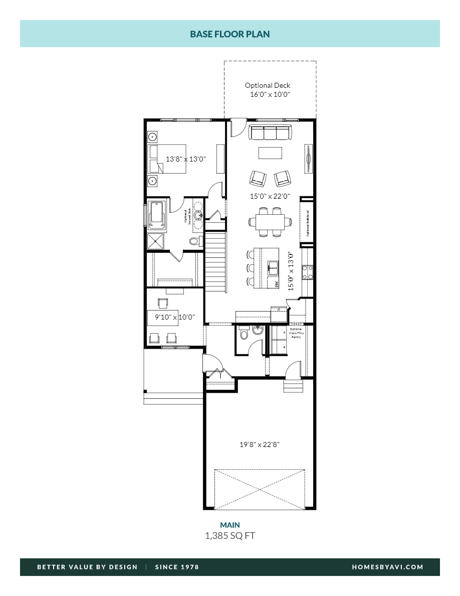 The Mesa floor plan