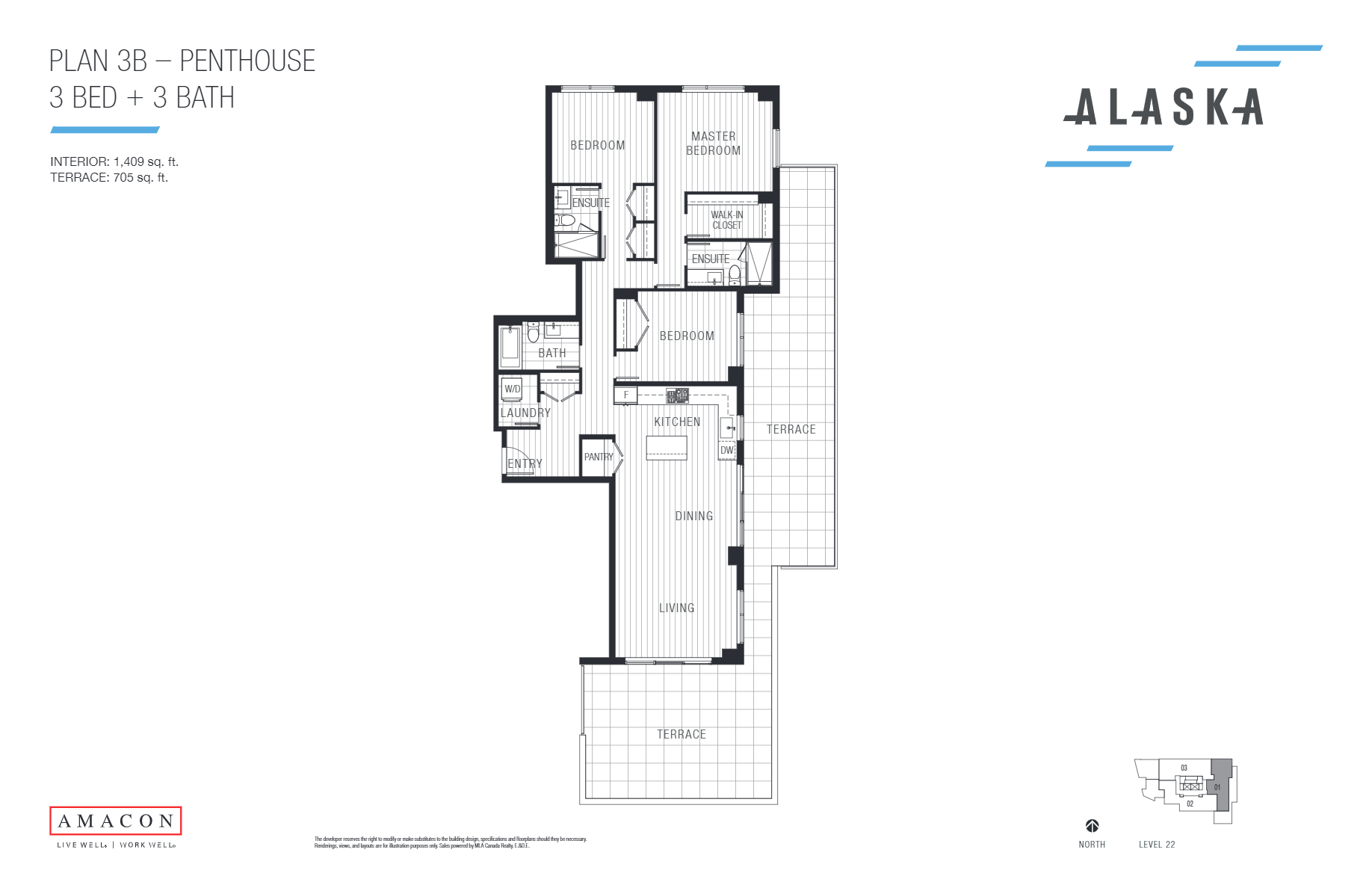 3B floor plan