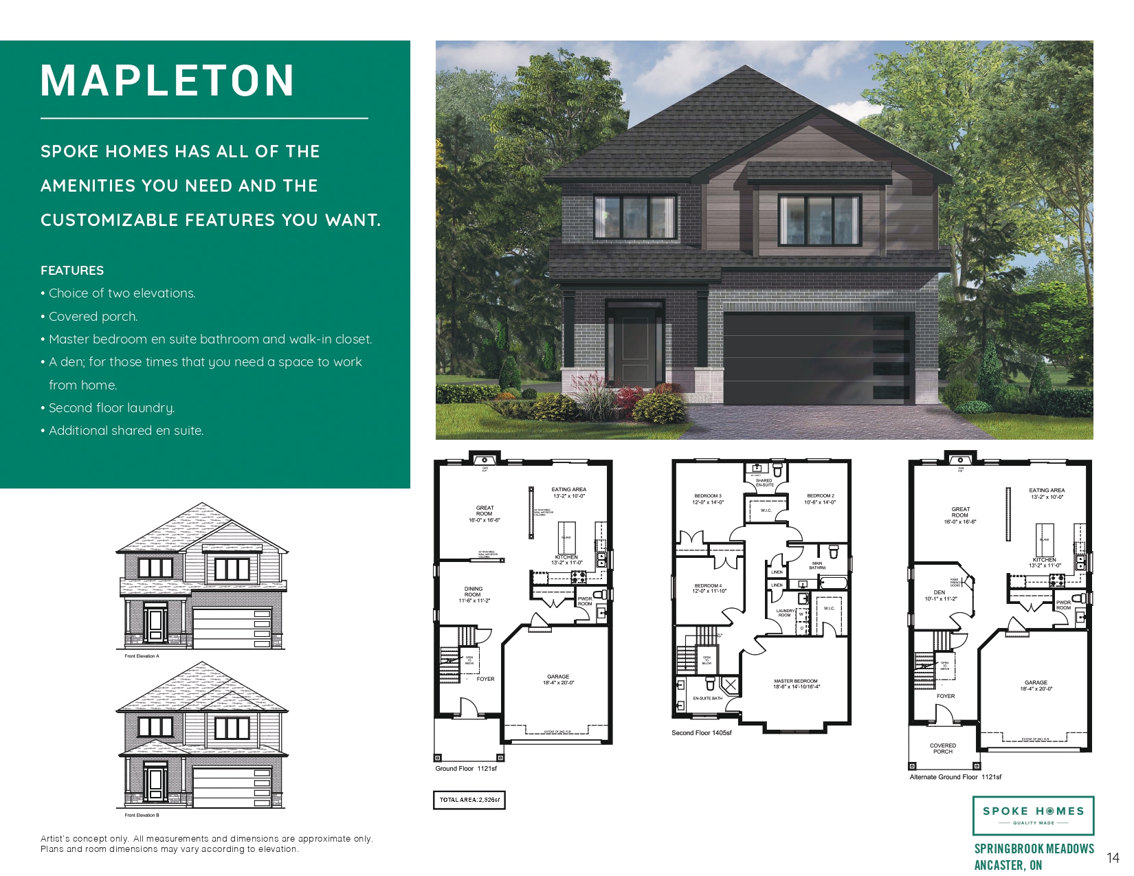 LOT 9 KLEIN Circle floor plan