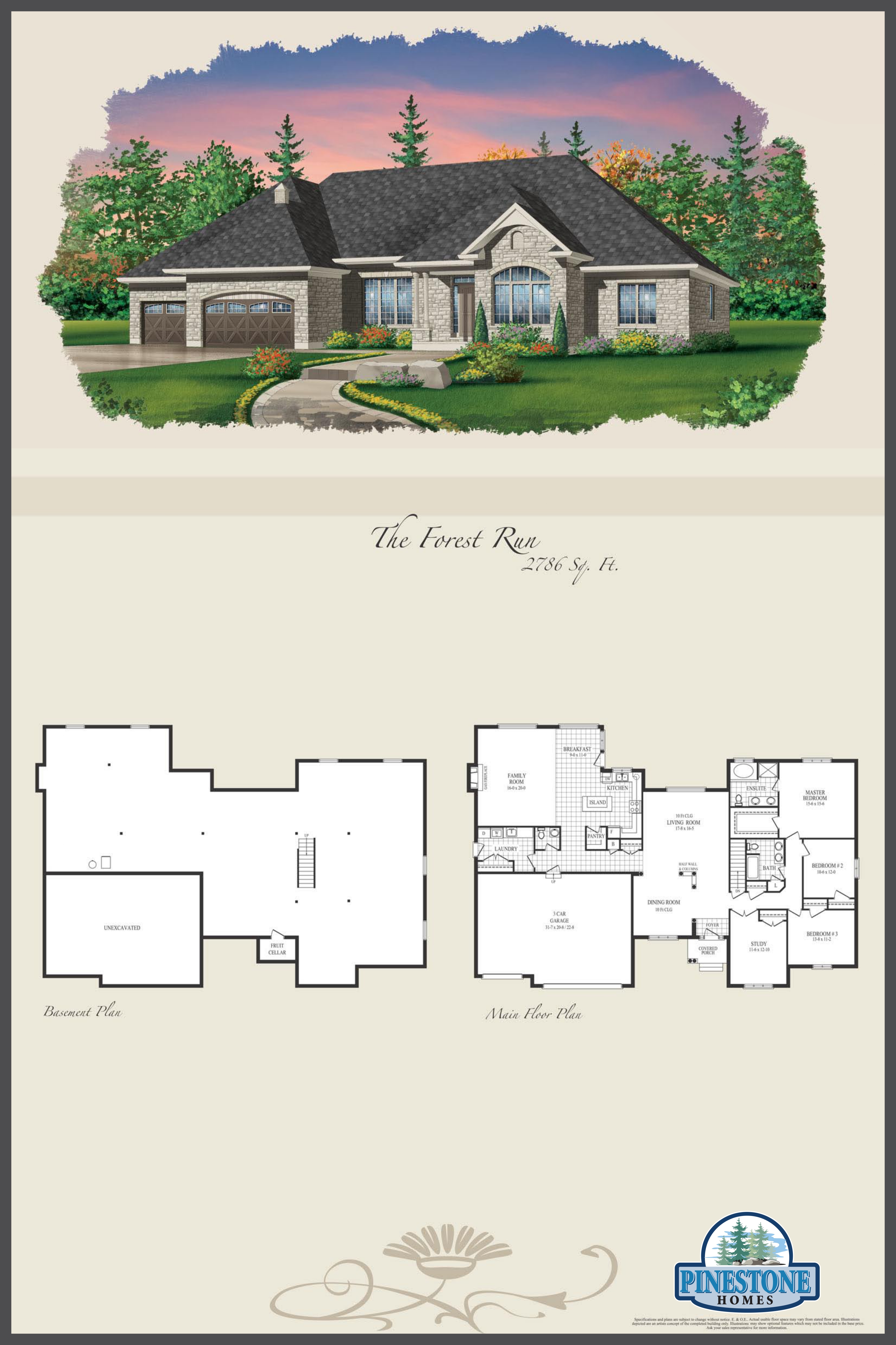 The Forest Run floor plan