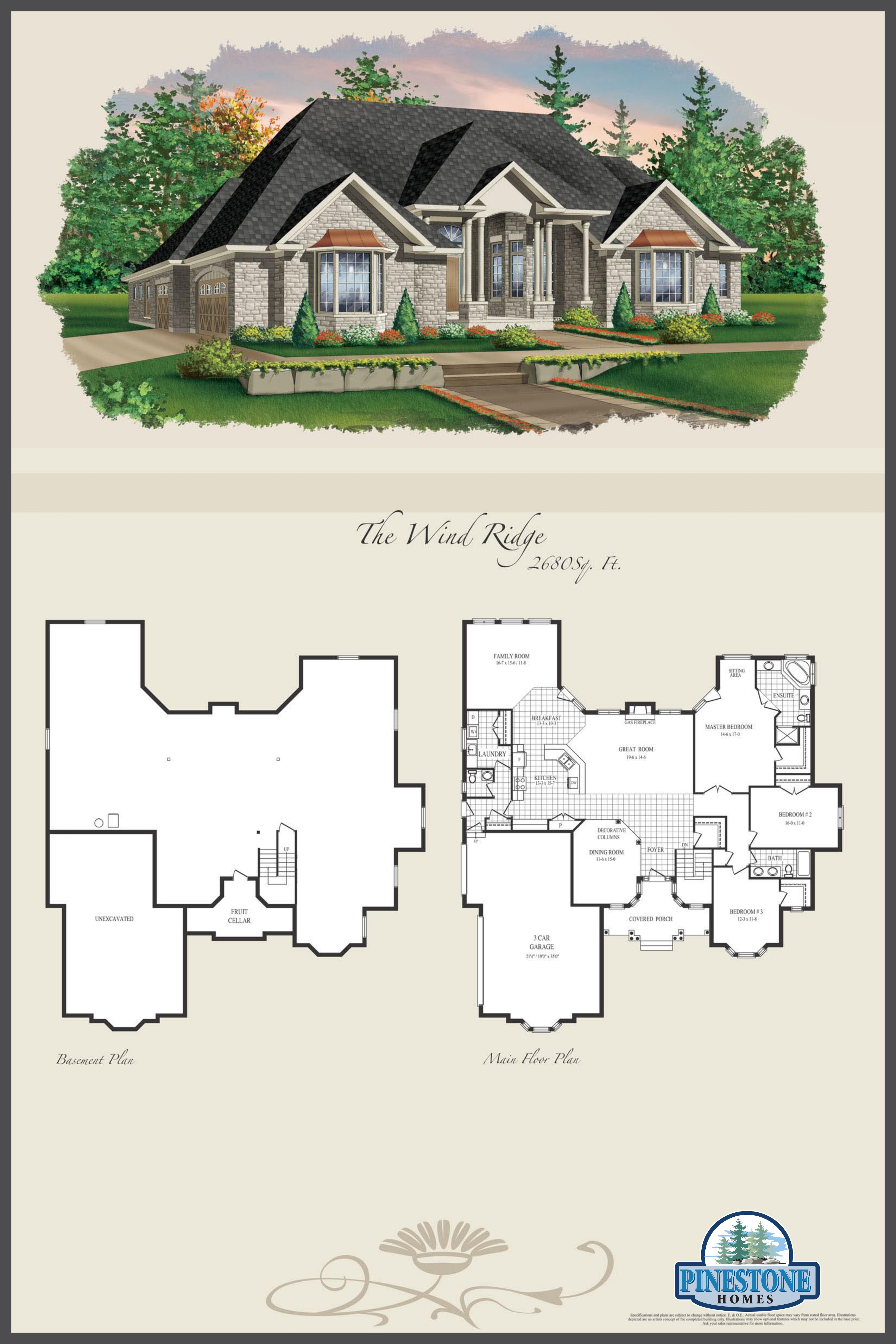 The Wind Ridge floor plan