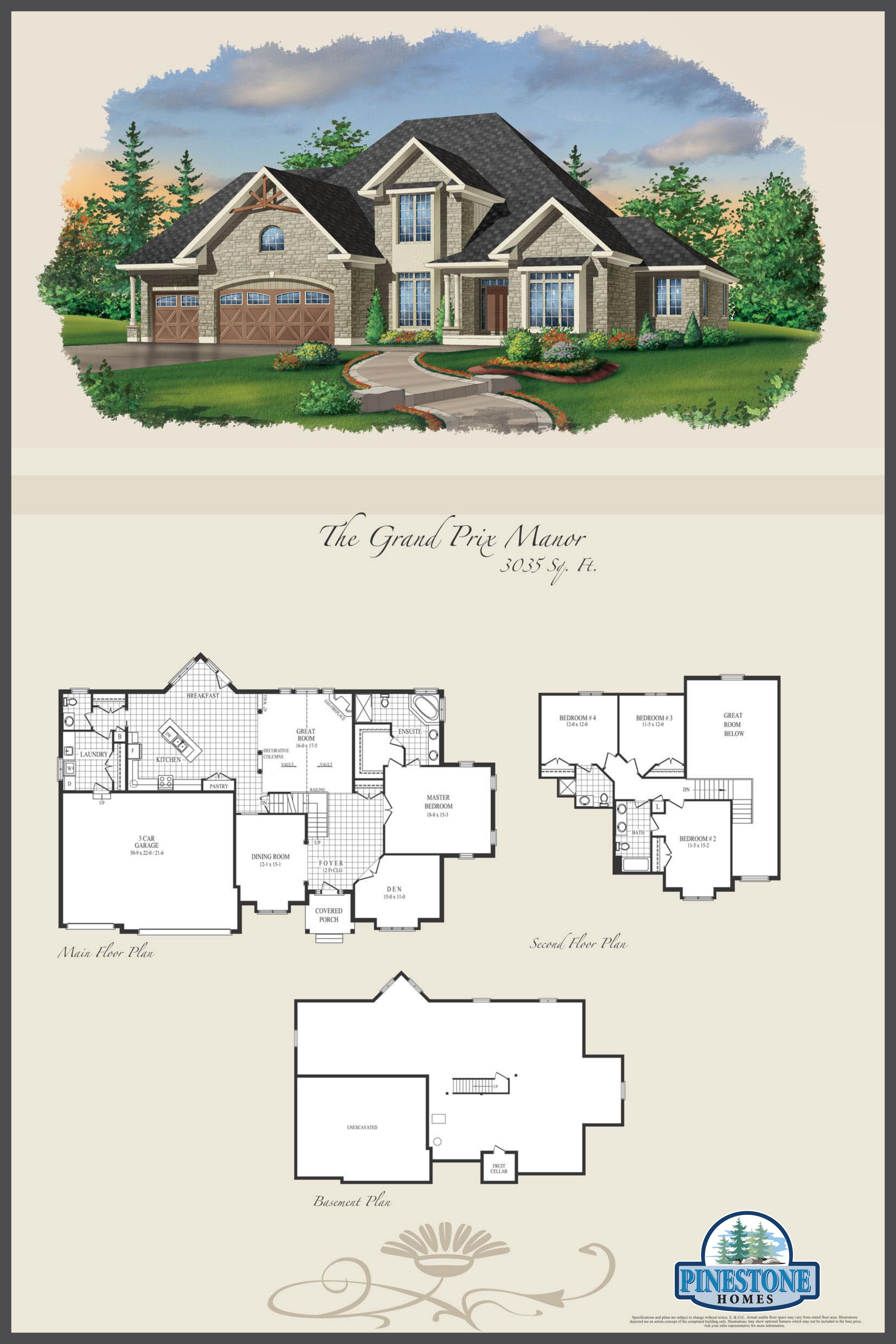 The Grand Prix Manor floor plan