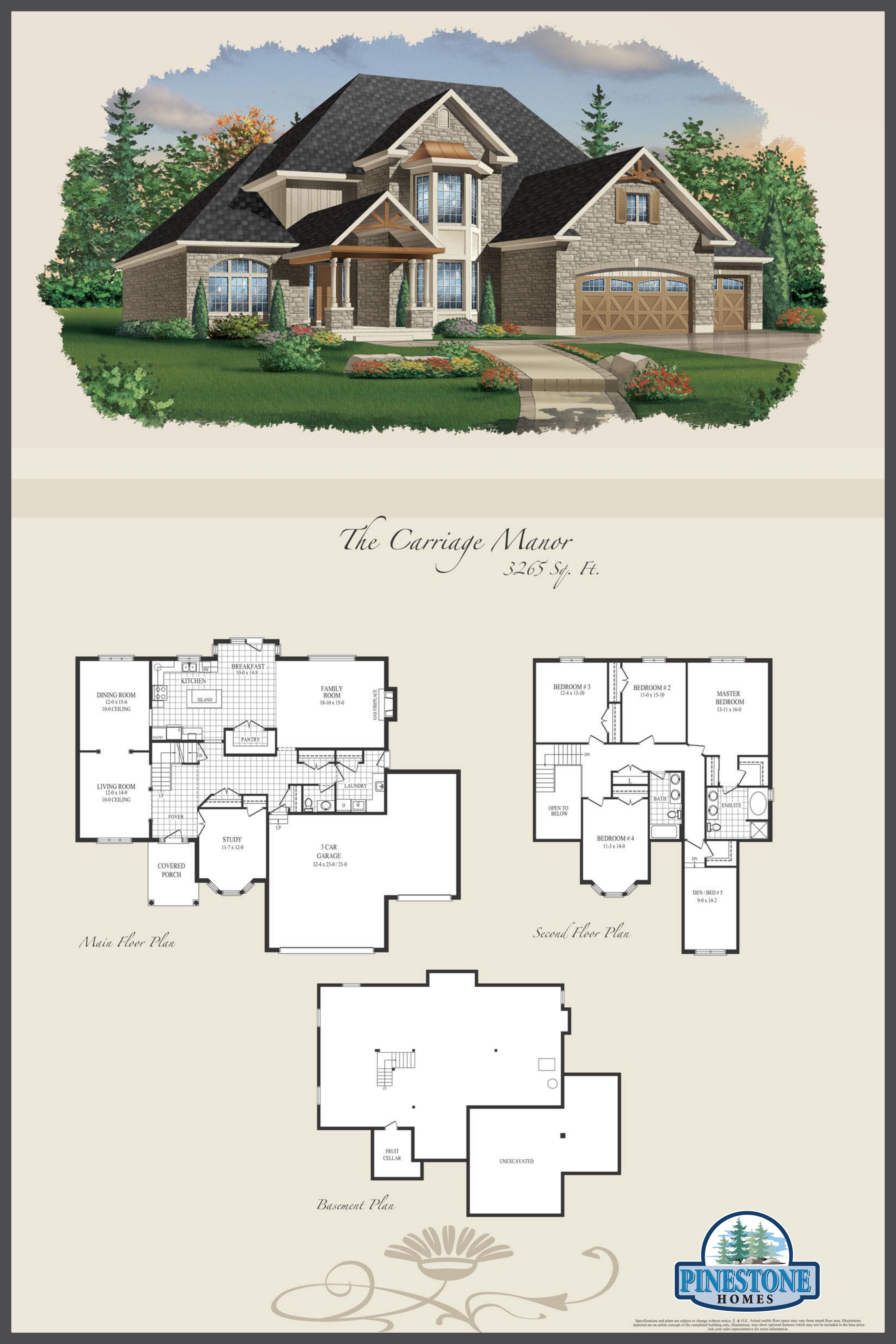 The Carriage Manor floor plan