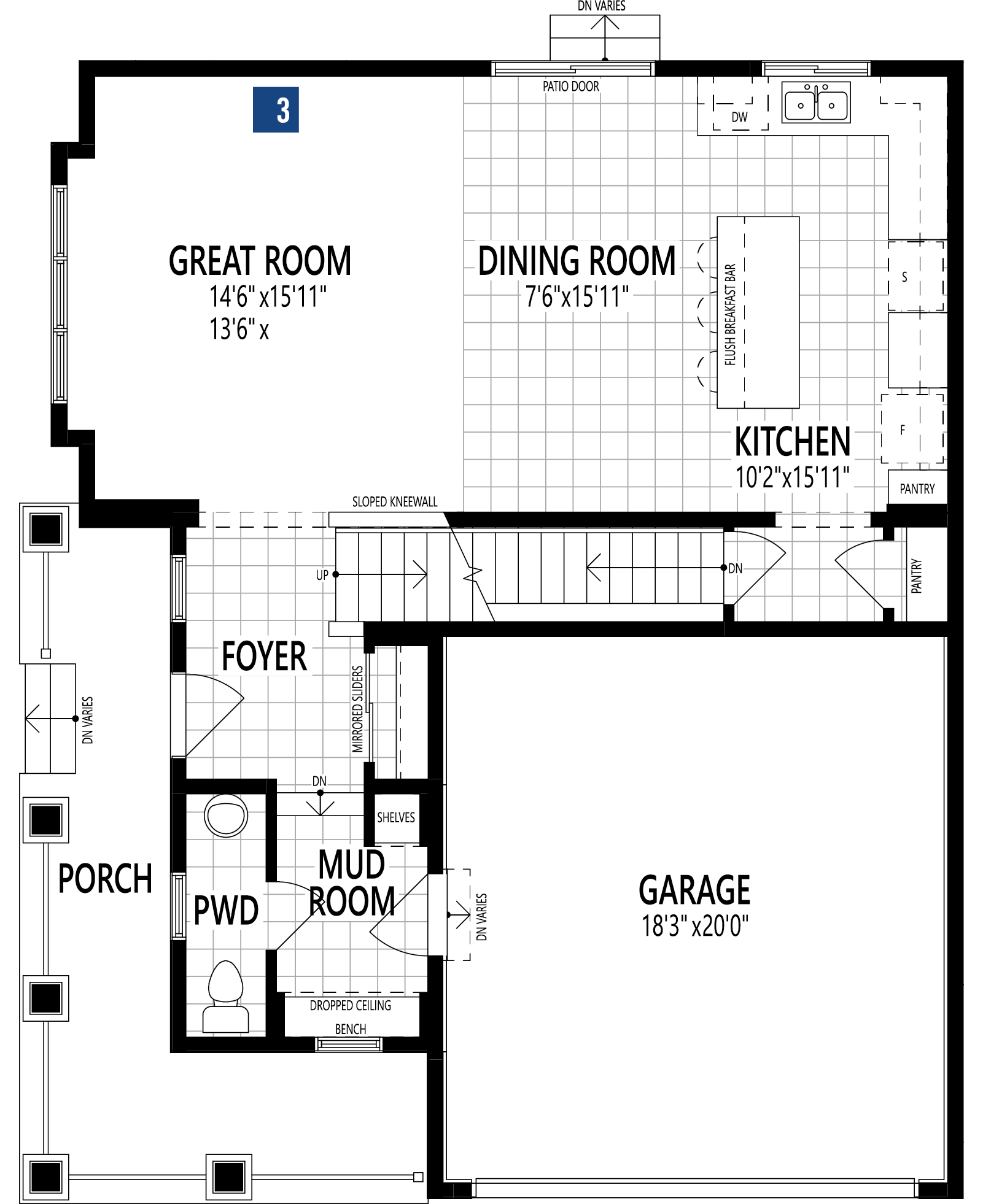 Monarch floor plan
