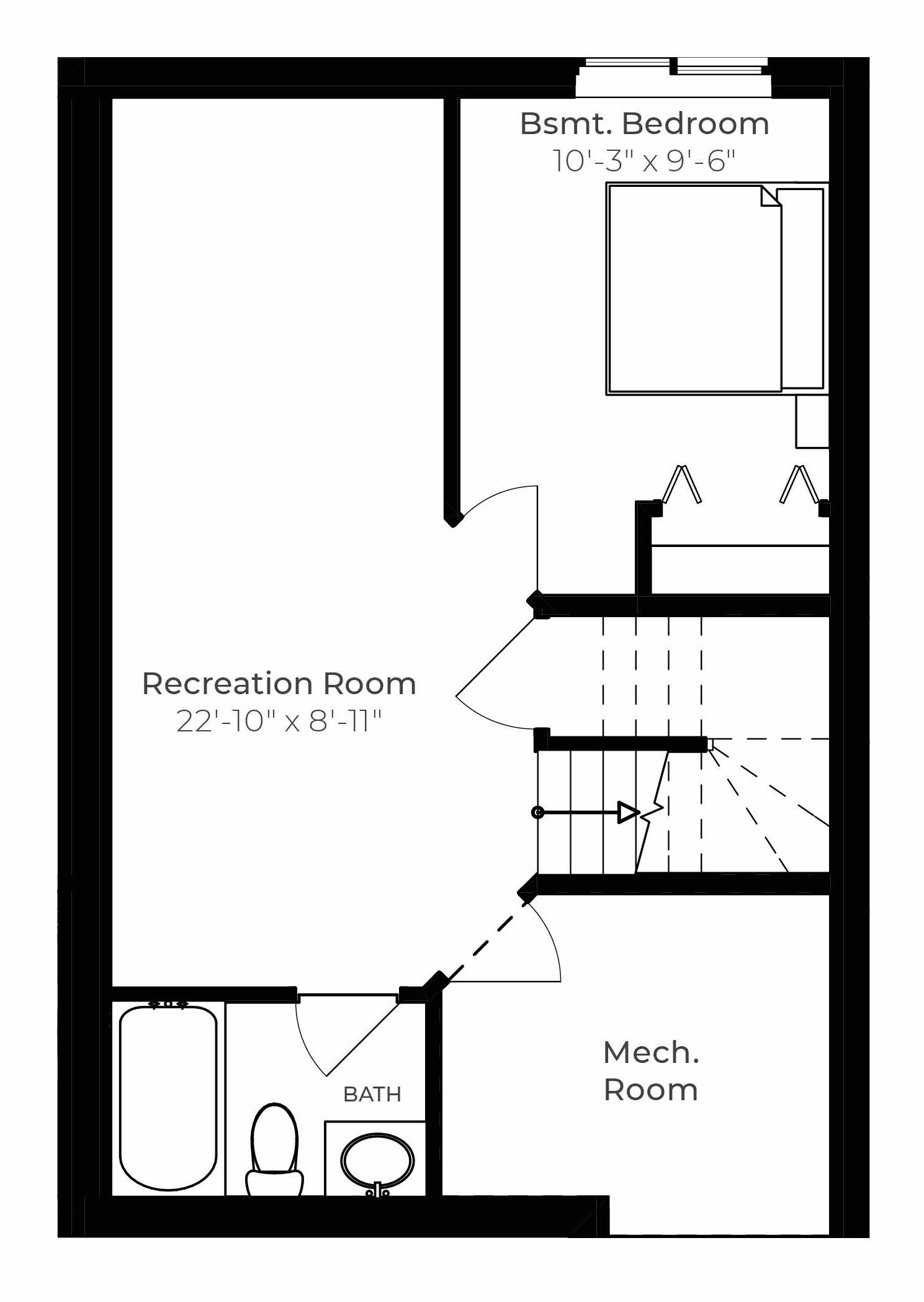 7613 Koruluk Place SW floor plan