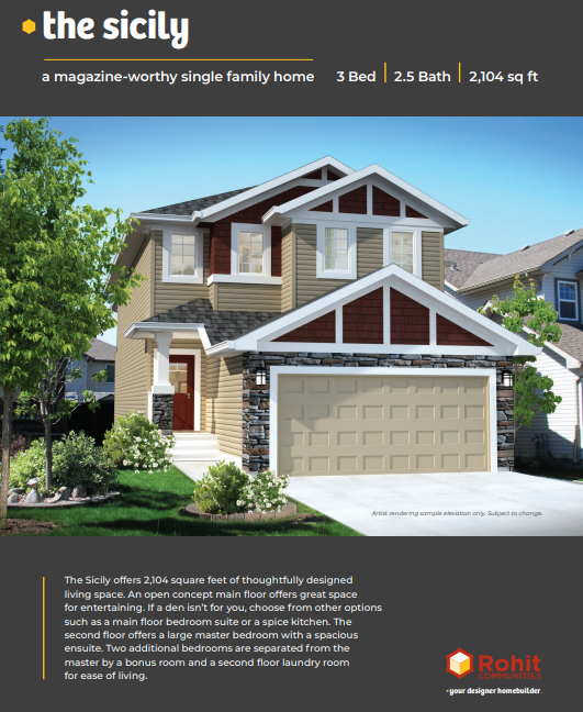 5645 Kootook Place SW floor plan