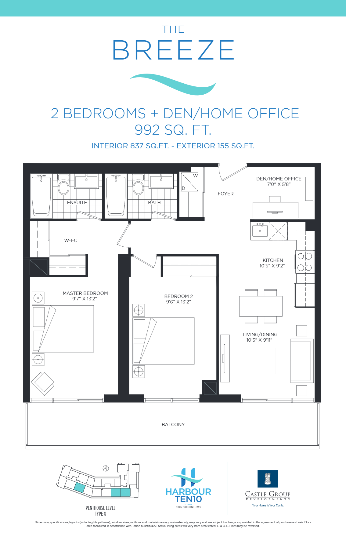 The Breeze floor plan
