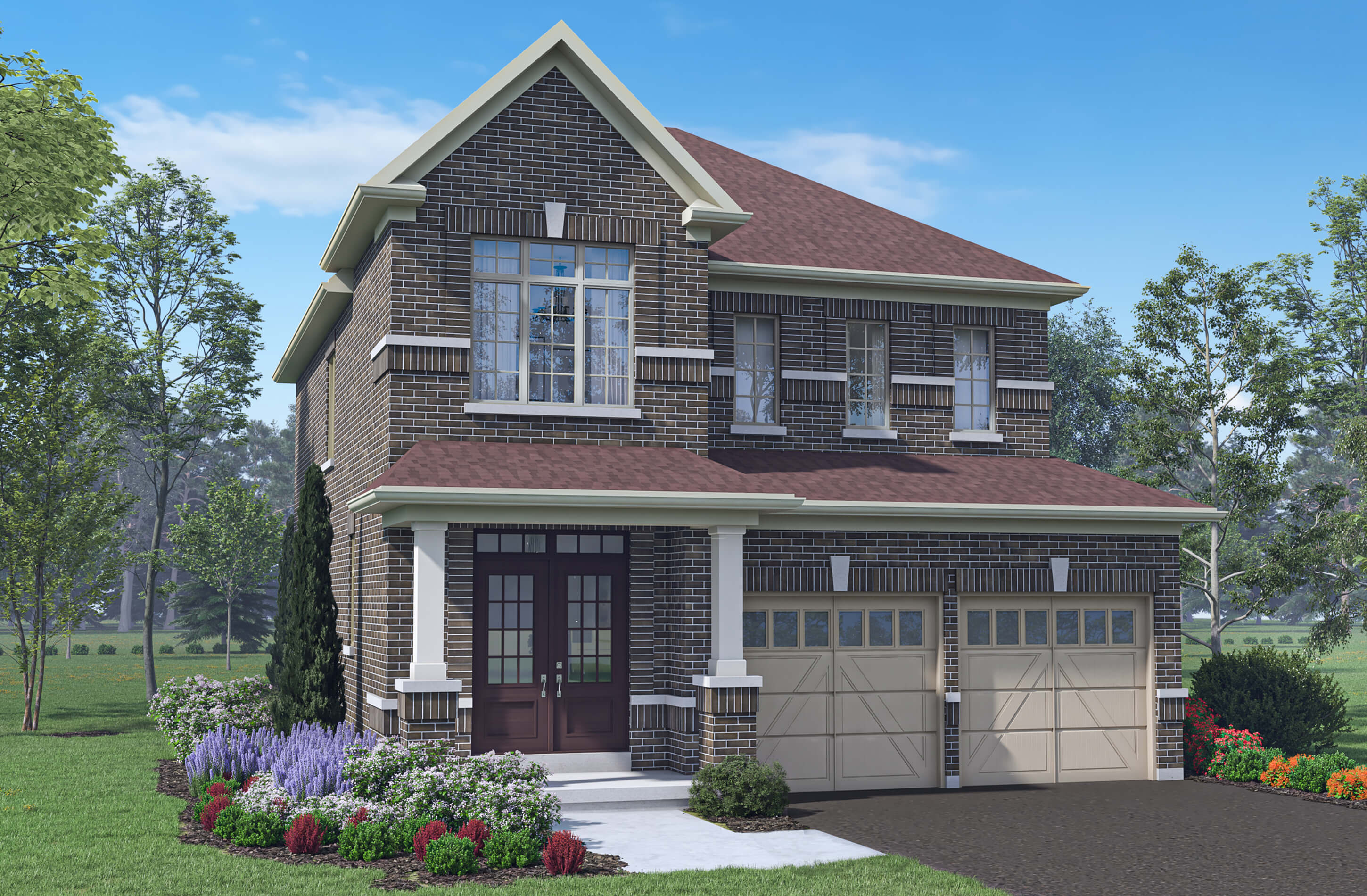 Sutton - Elev. A floor plan