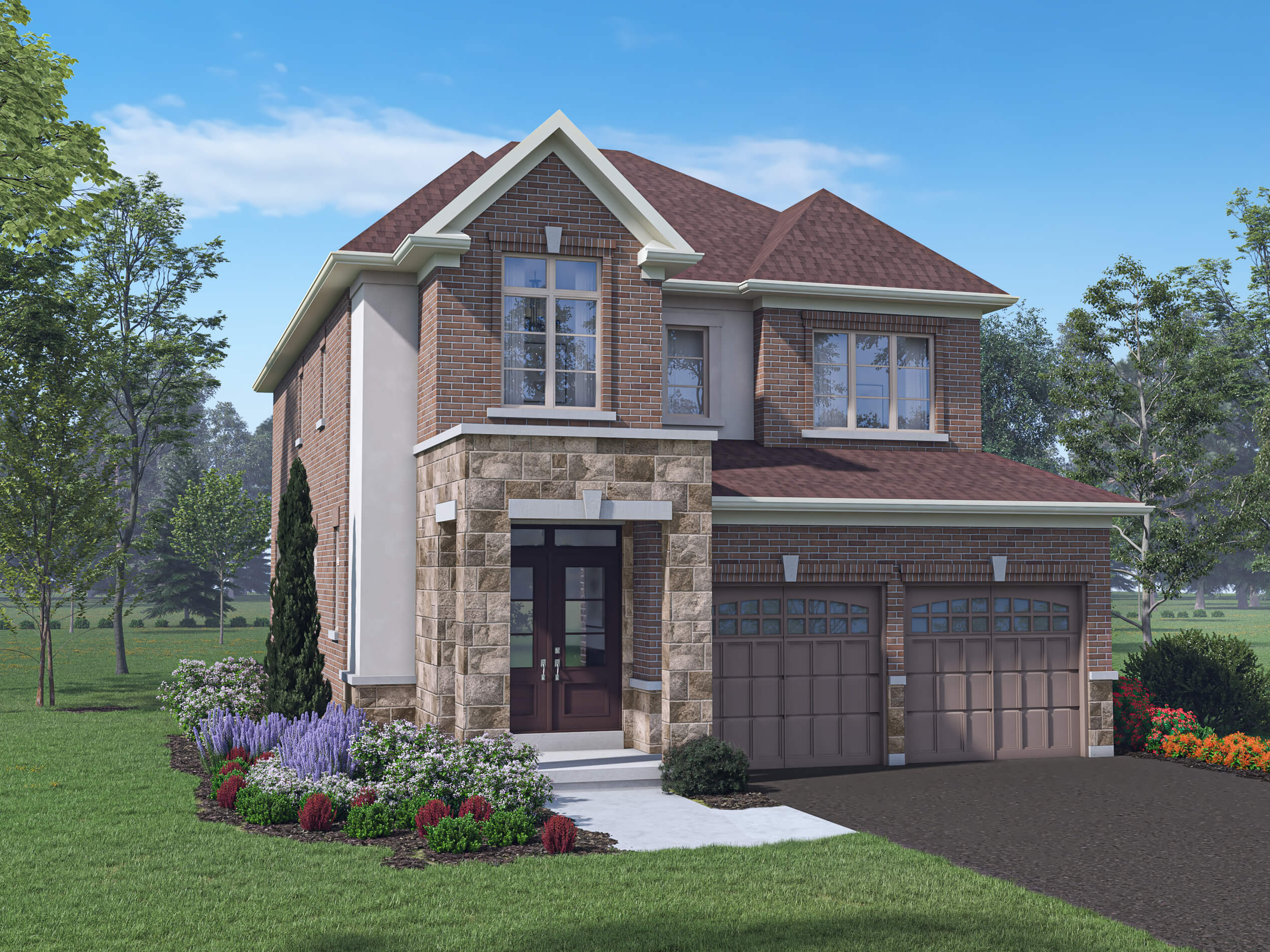 Baldwin - Elev. B floor plan