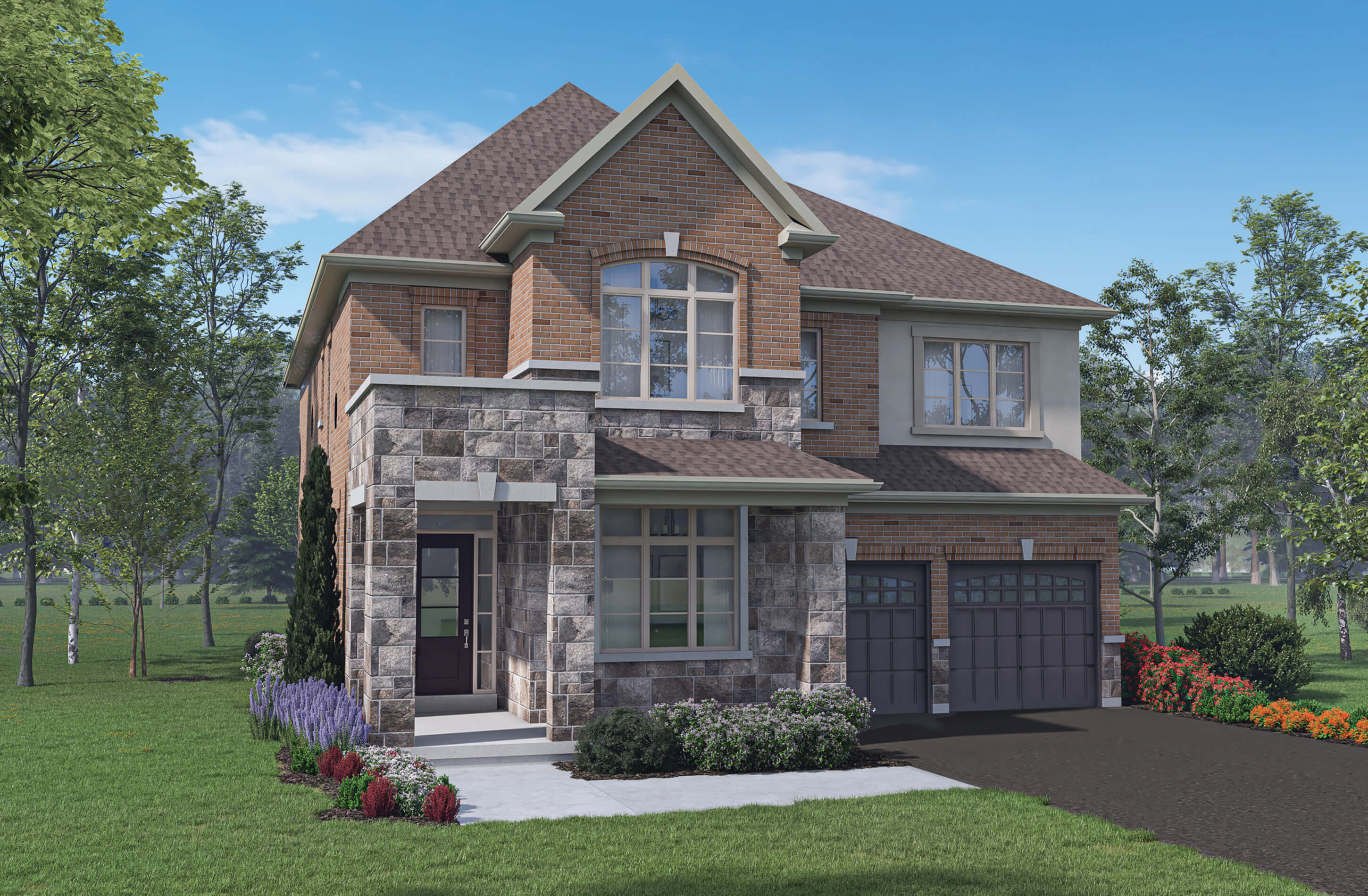 Belhaven - Elev. B floor plan