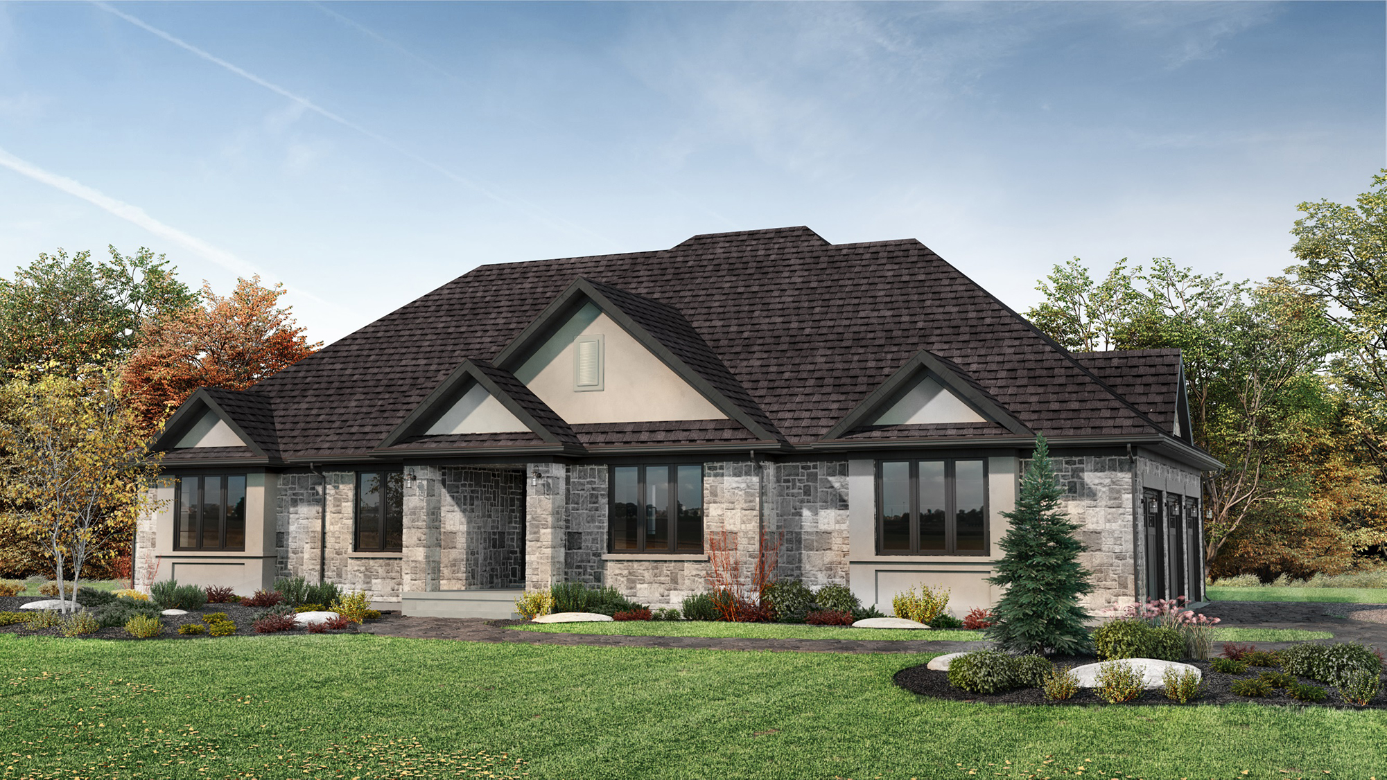 The Monterose floor plan