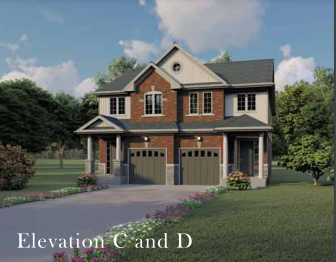 The Countess - Elevation C and D floor plan