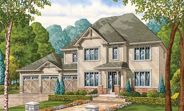 The Rosseau A floor plan