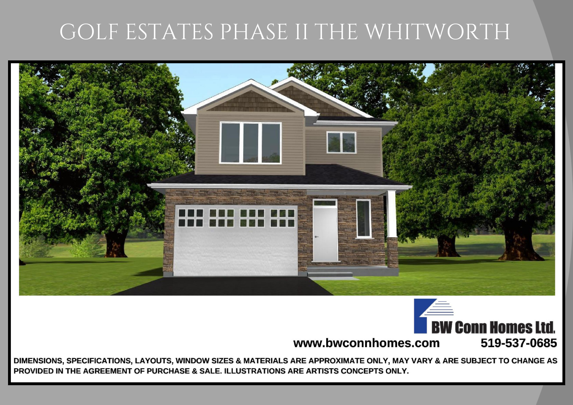 The Whitworth floor plan