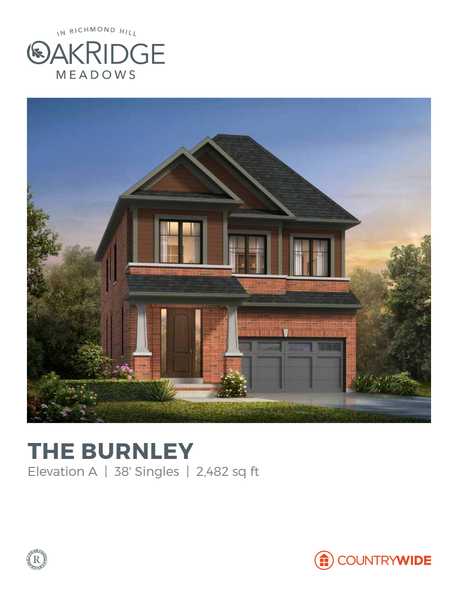 The Burnley - Elev. A floor plan
