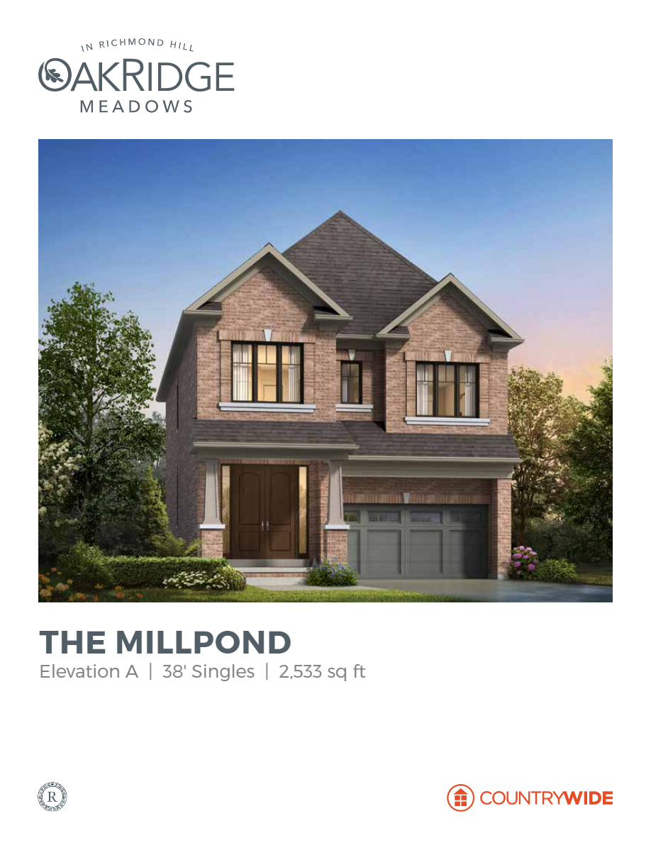 The Millpond - Elev. A floor plan