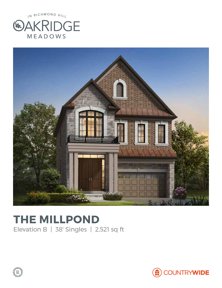 The Millpond - Elev. B floor plan