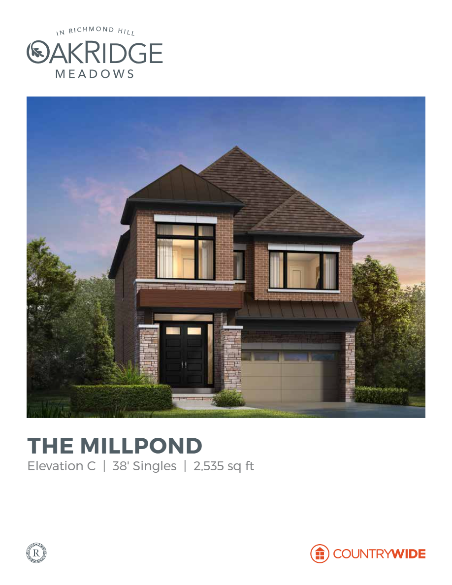 The Millpond - Elev. C floor plan