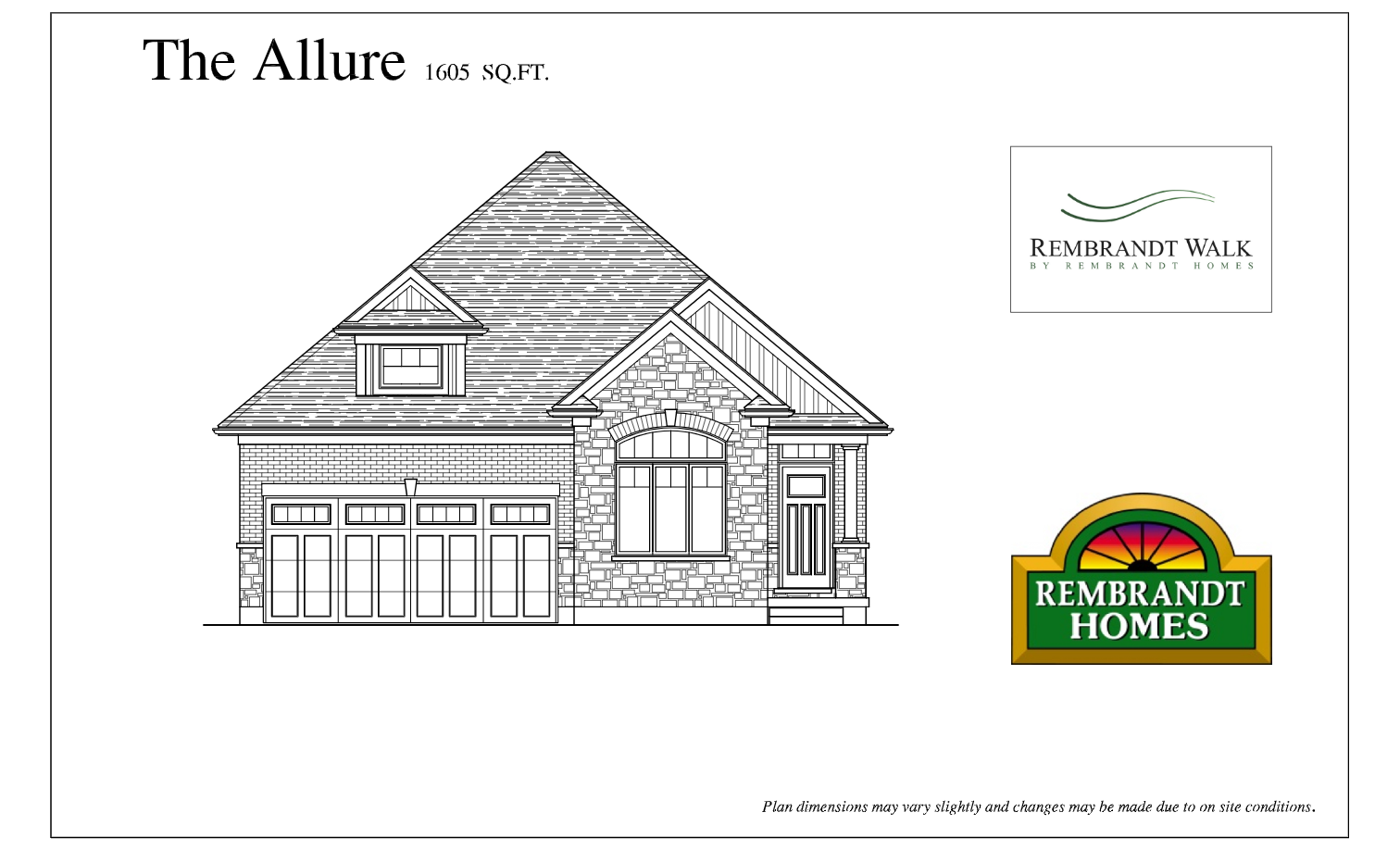 The Allure floor plan