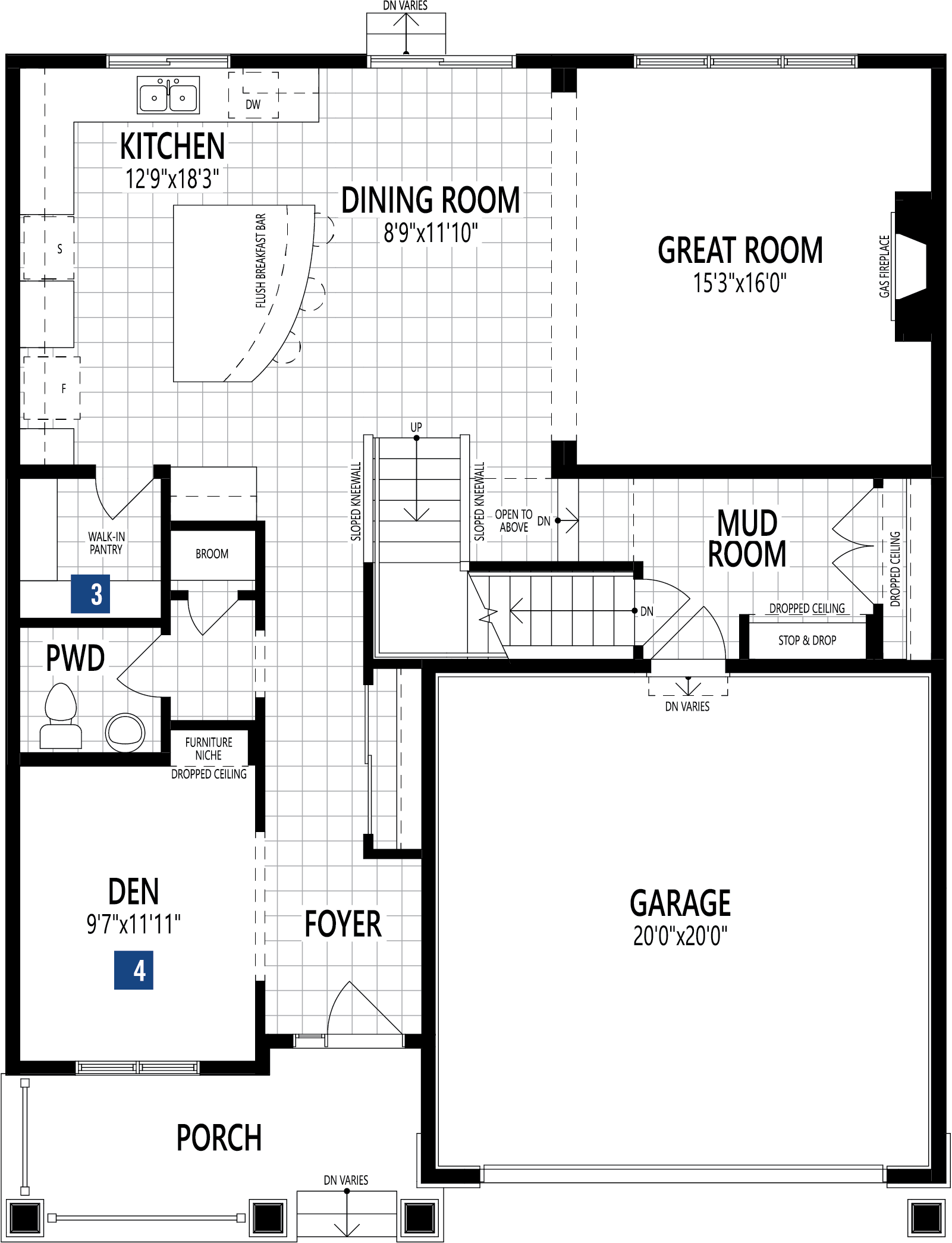 Cline floor plan
