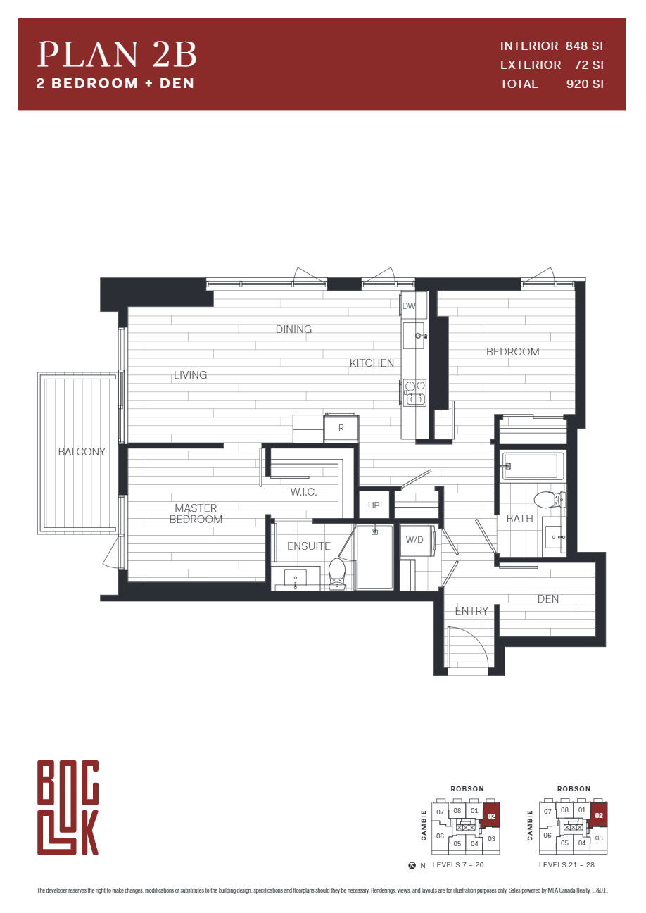 2B floor plan