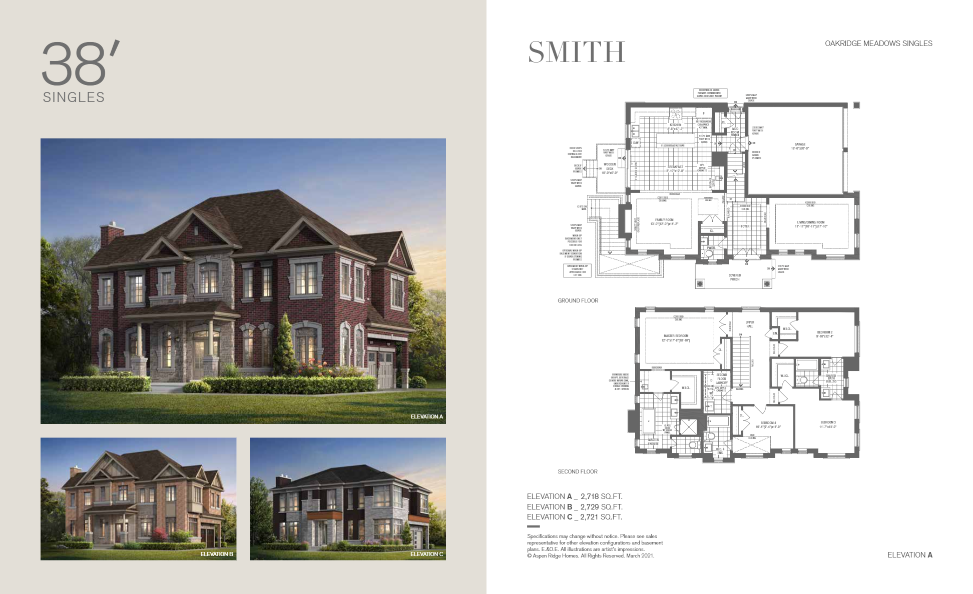 Smith - Elev. C floor plan