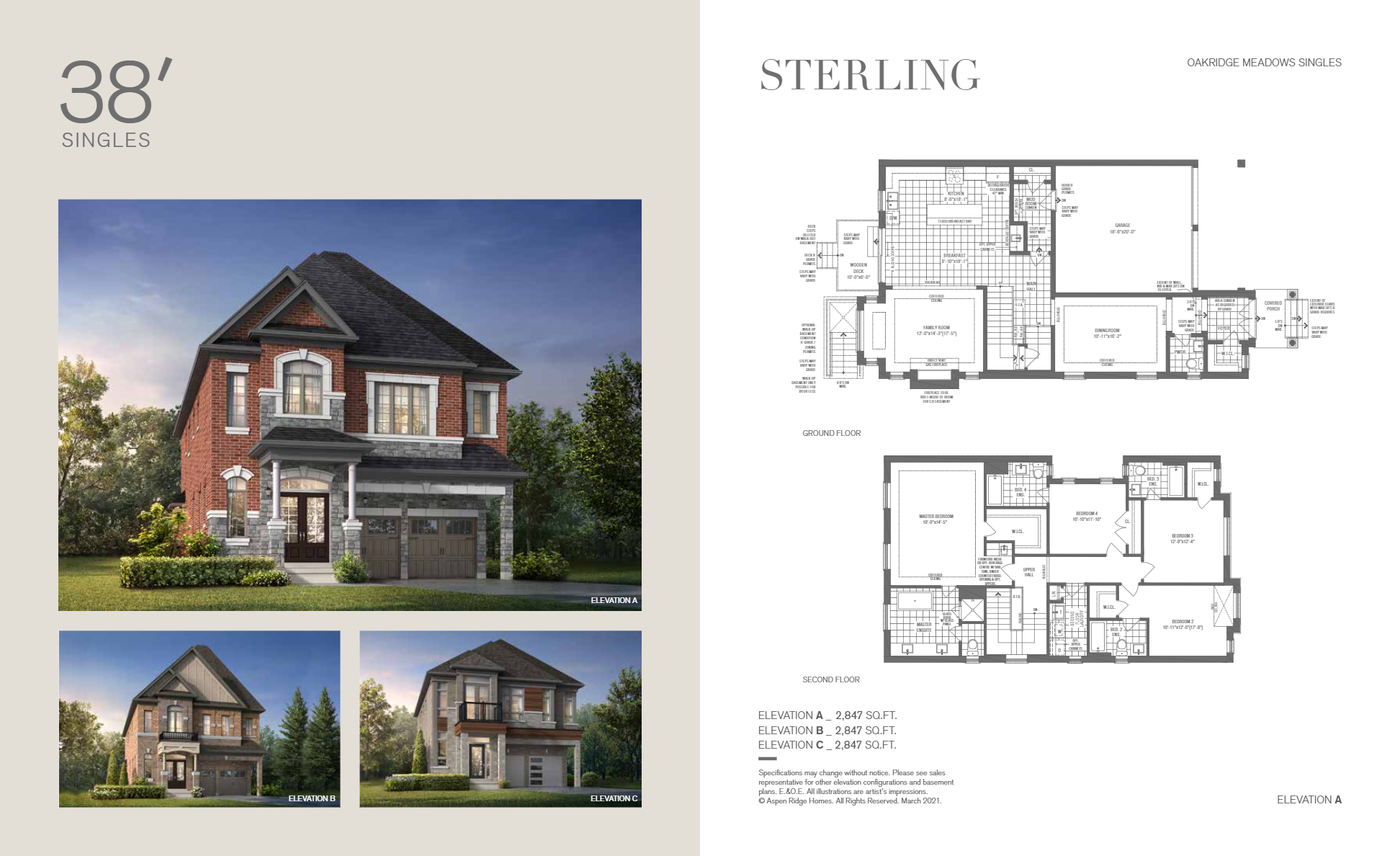 Sterling A floor plan