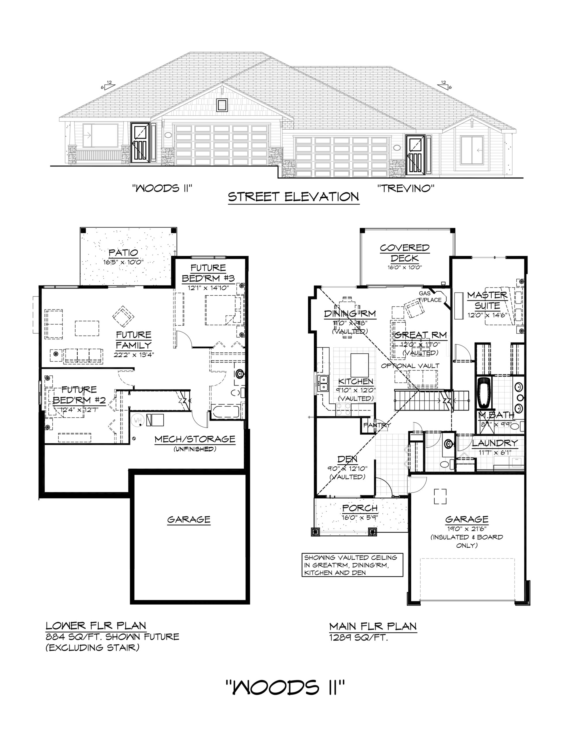 Woods II floor plan