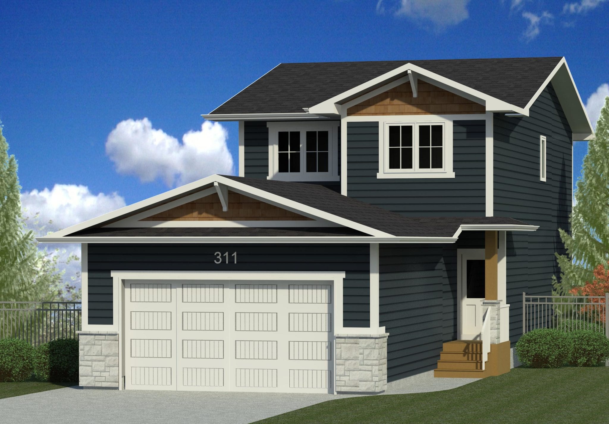 311 Skopik Crescent floor plan