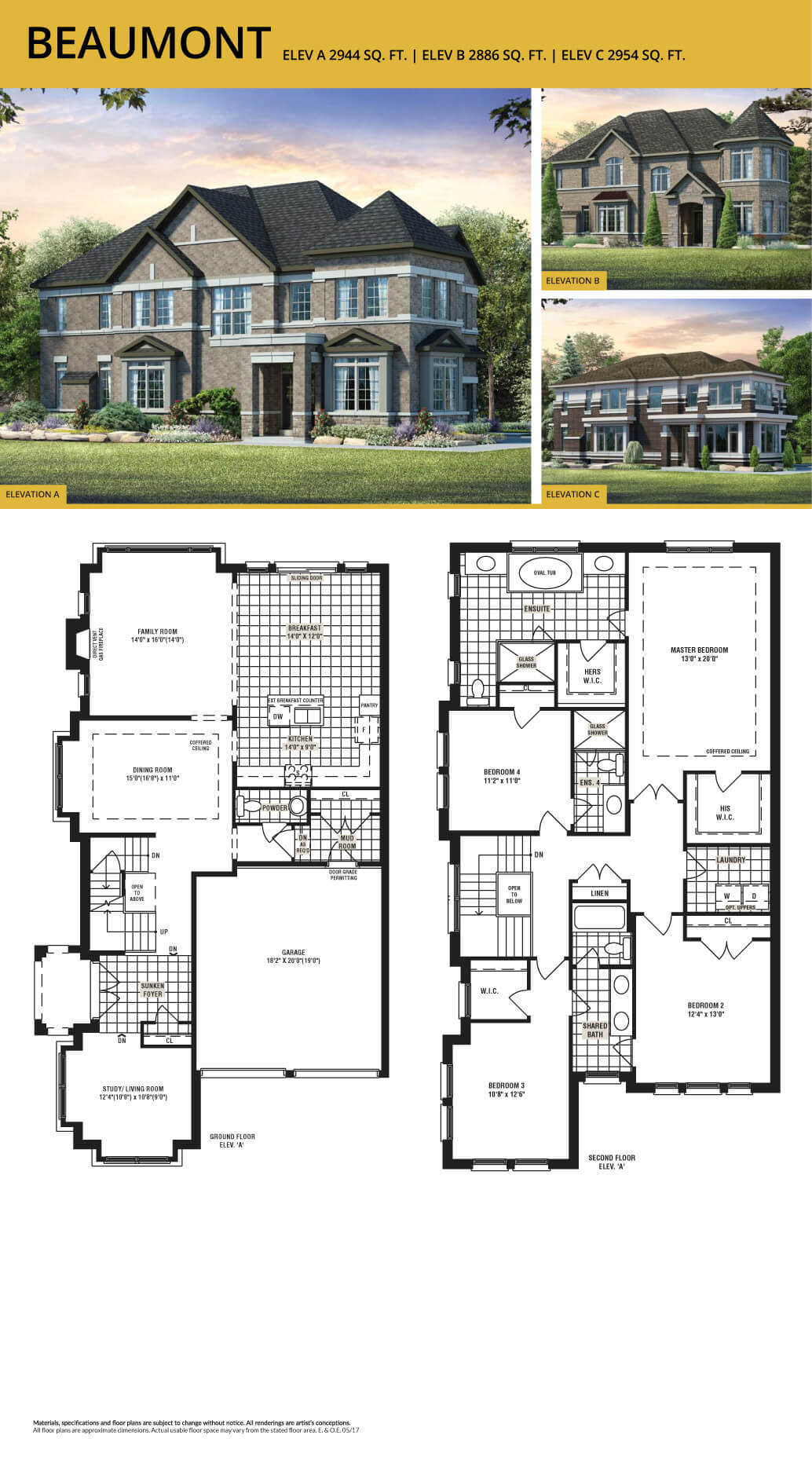 Beaumont floor plan