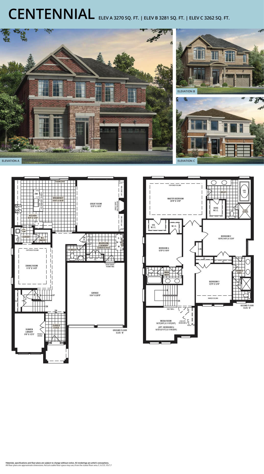 Centennial floor plan
