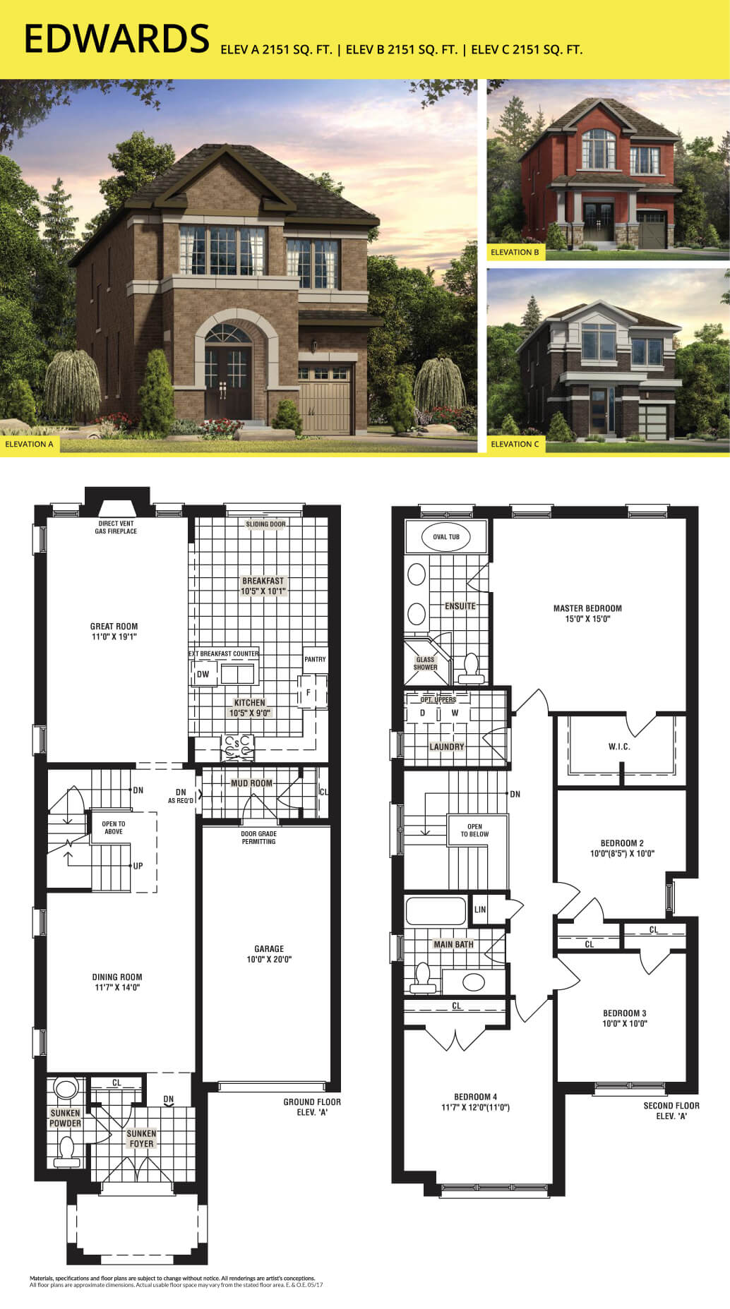 Edwards floor plan