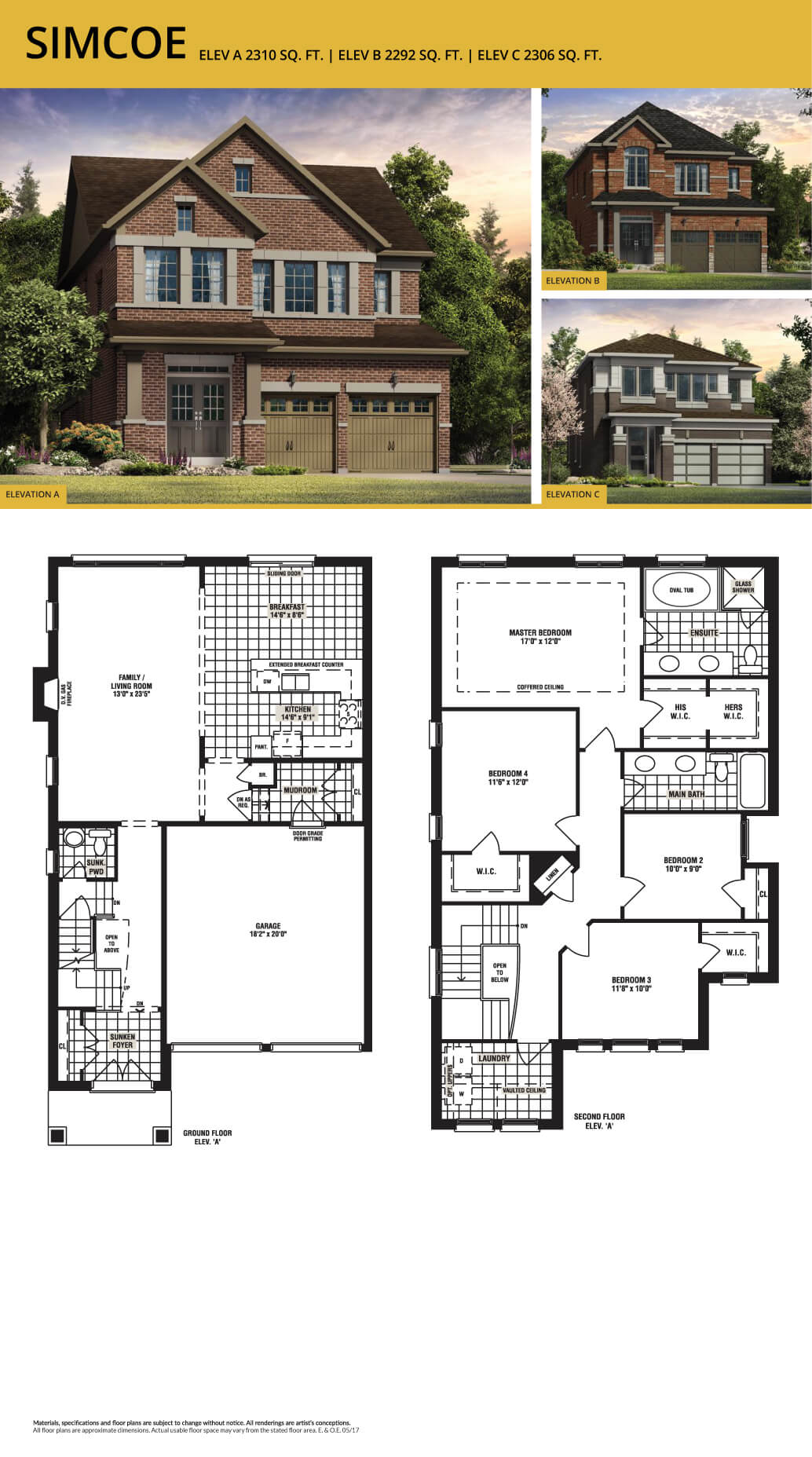 Simcoe floor plan