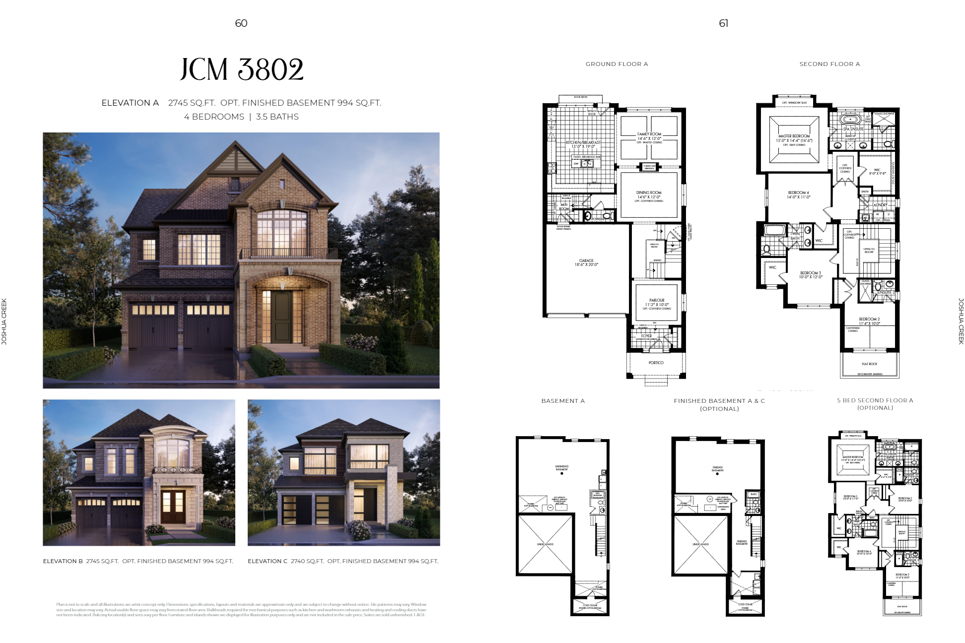 JCM 3802 - Elev. A floor plan