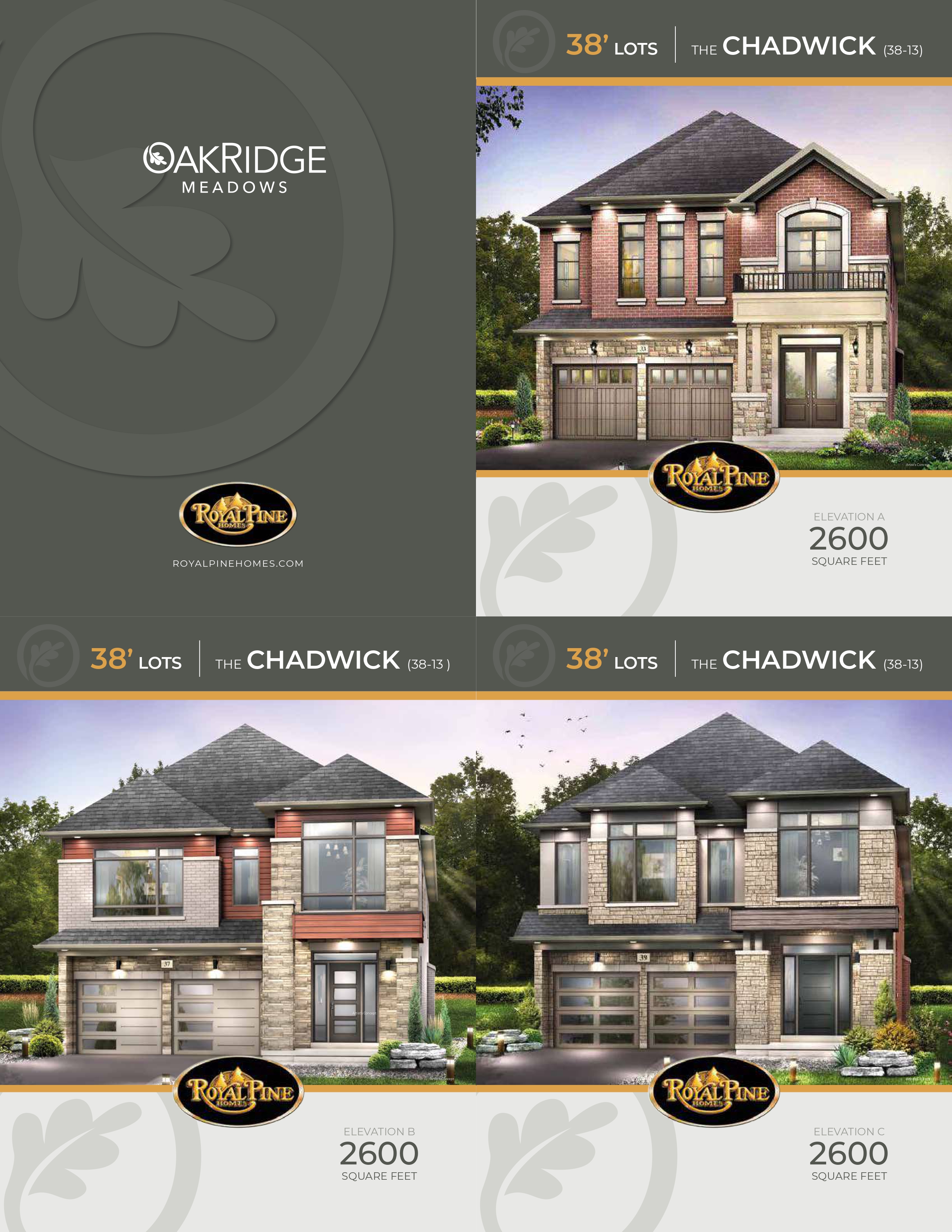 The Chadwick - Elev. A floor plan