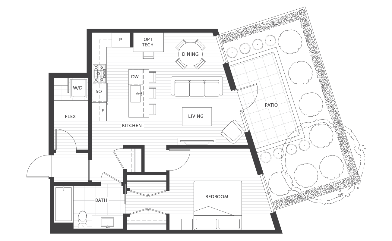 A6 floor plan