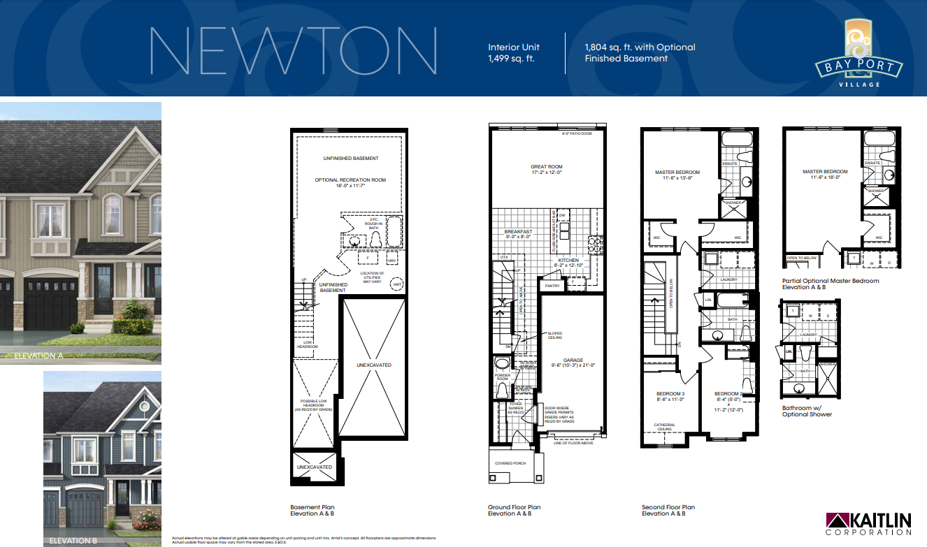 NEWTON floor plan