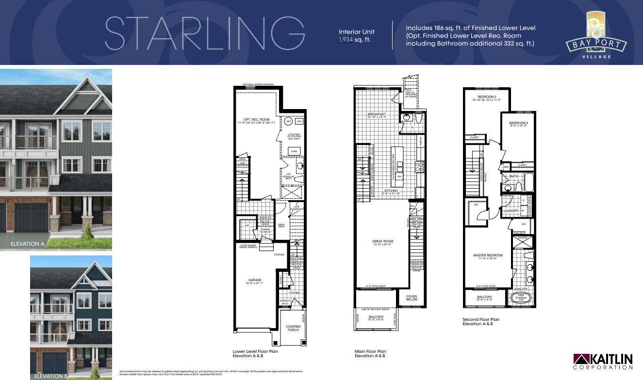 STARLING floor plan