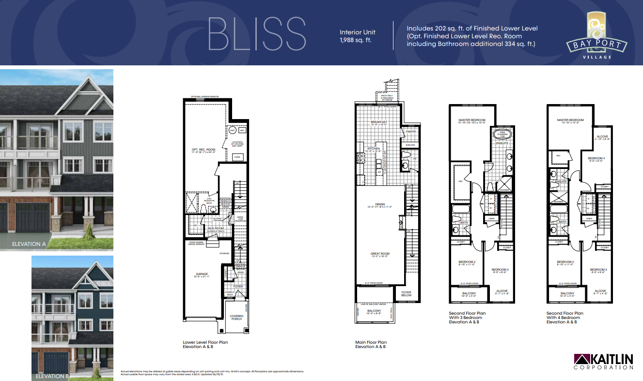 BLISS floor plan
