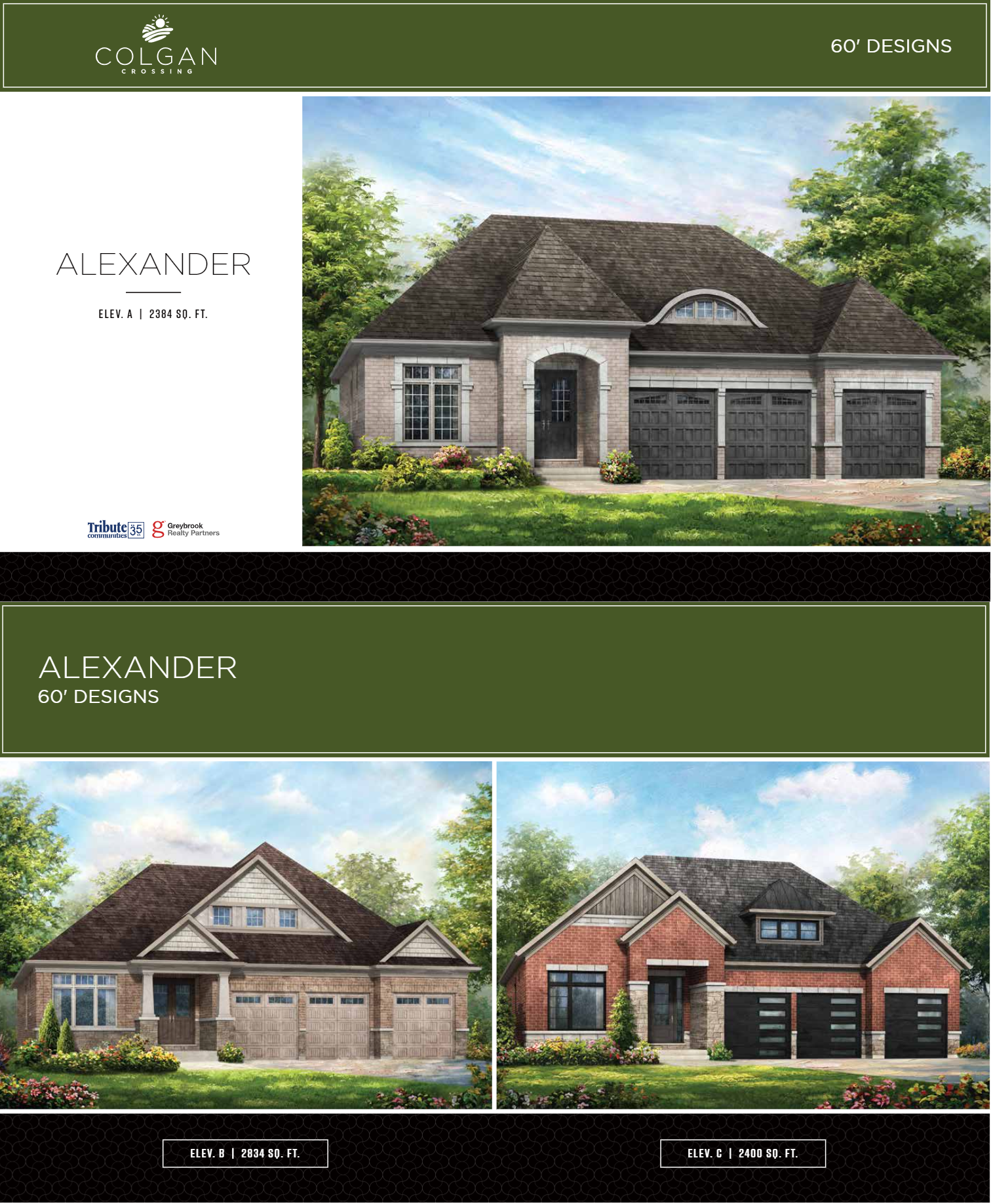 Alexander - Elev. A floor plan