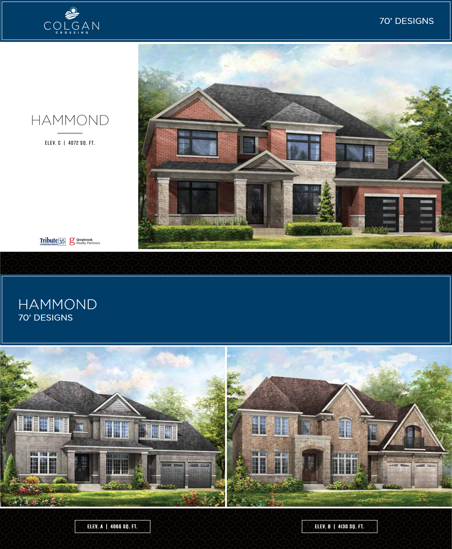 Hammond - Elev. B floor plan