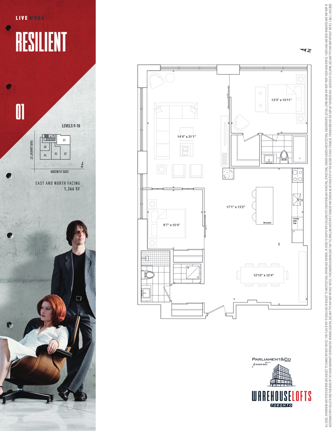 Resilient floor plan