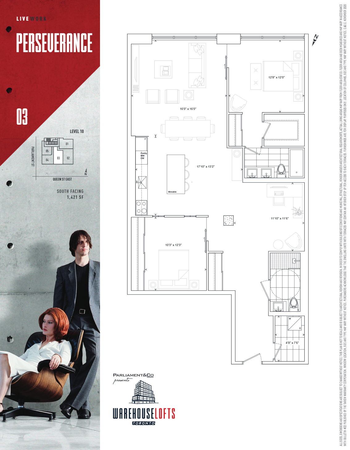 Perseverance floor plan