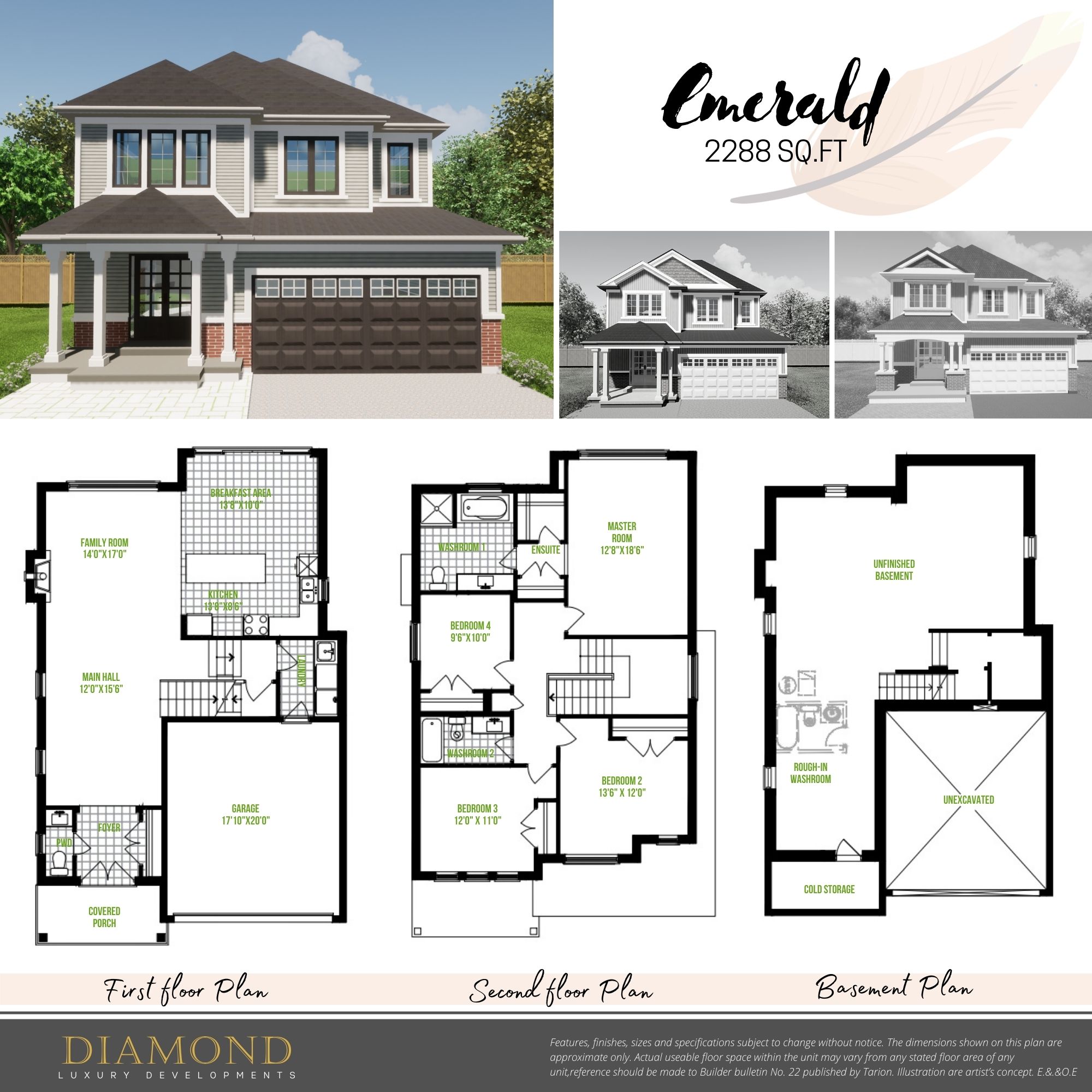 Emerald floor plan