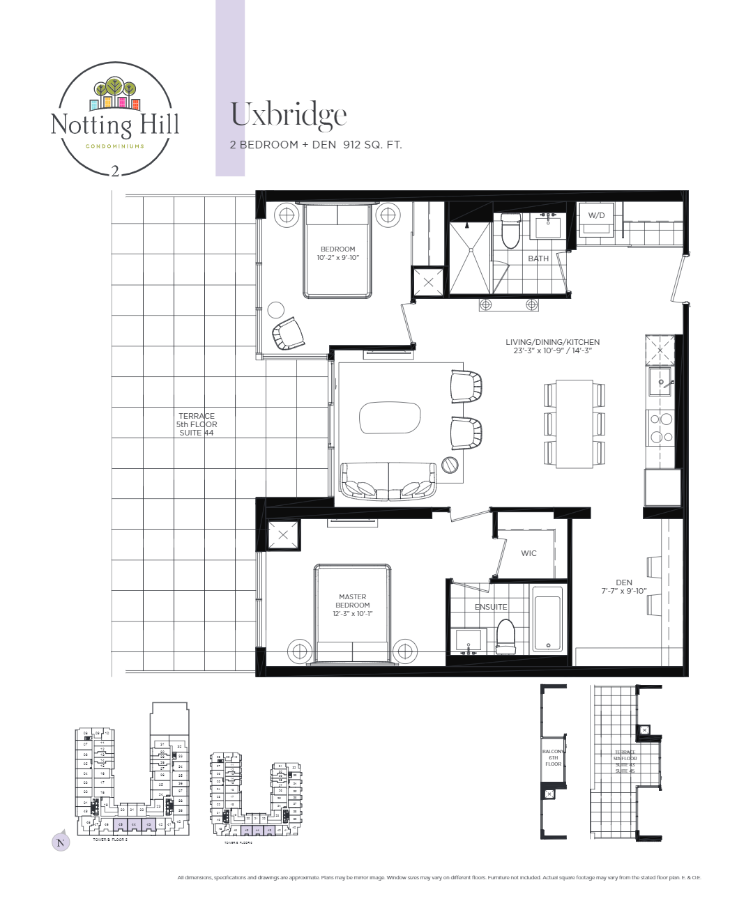 Uxbridge floor plan