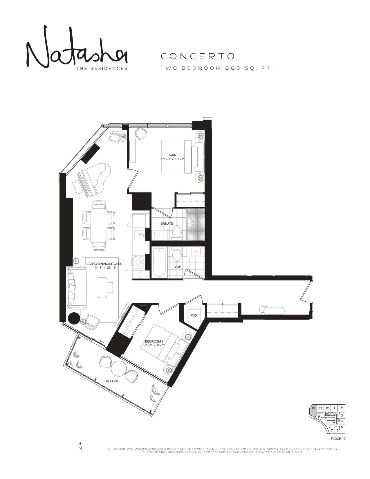 Concerto floor plan