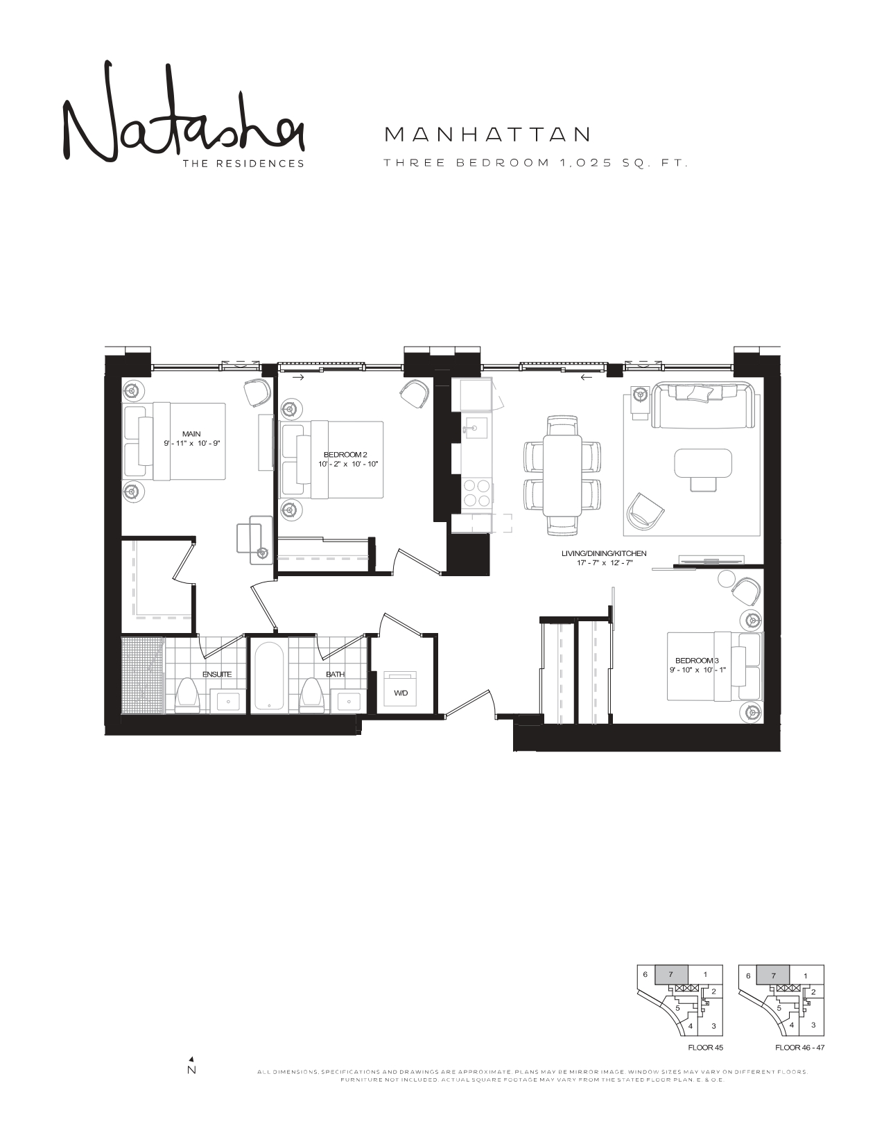 Manhattan floor plan
