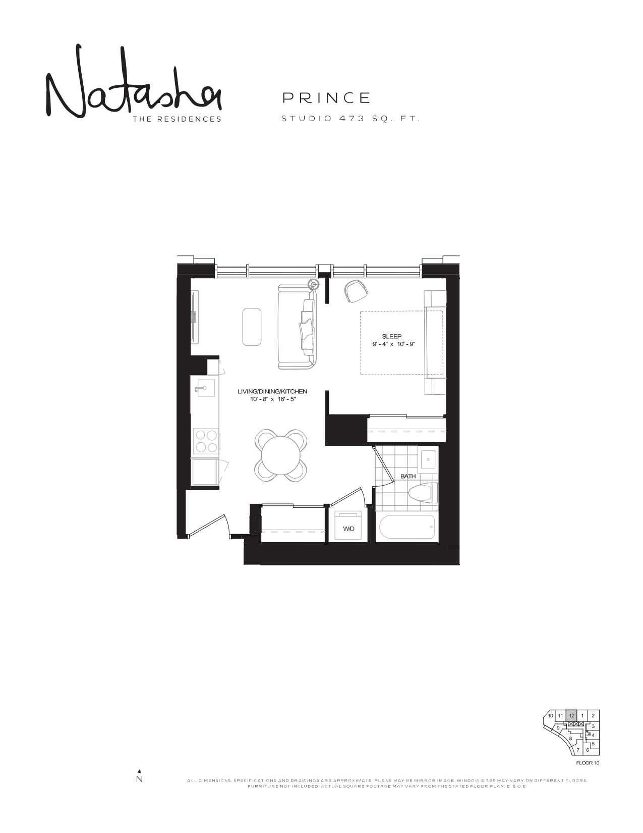 Prince floor plan