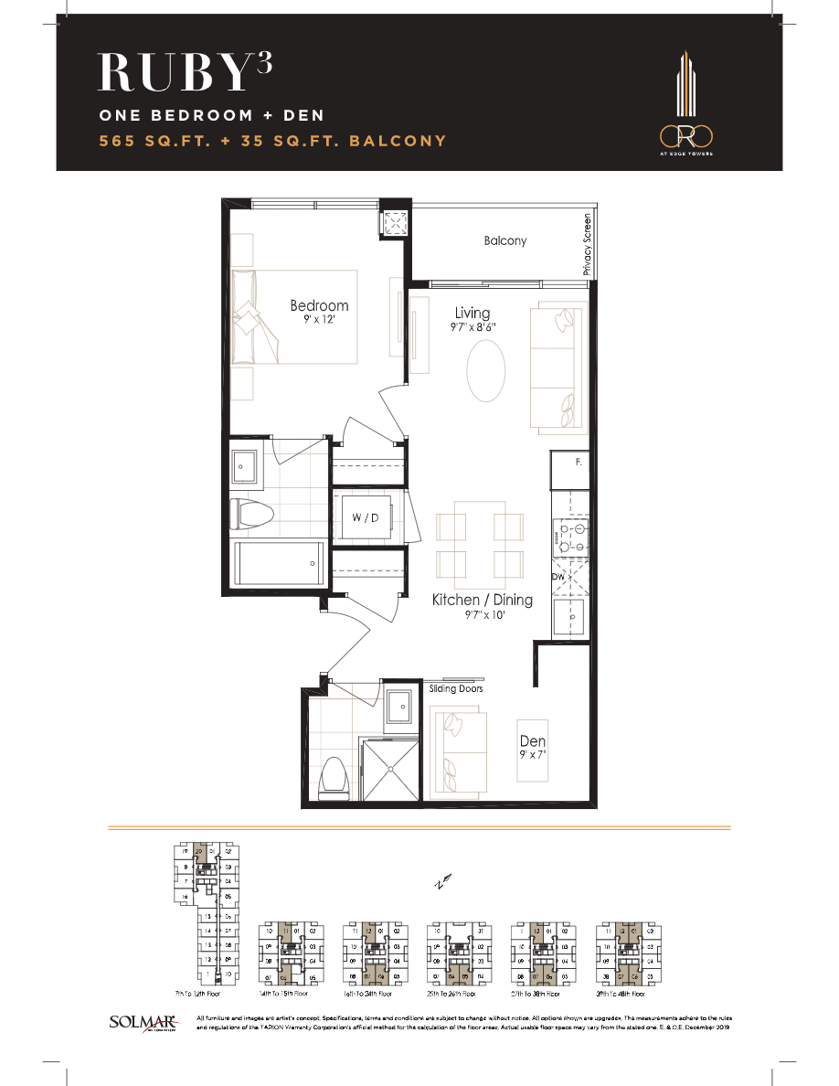 Ruby floor plan